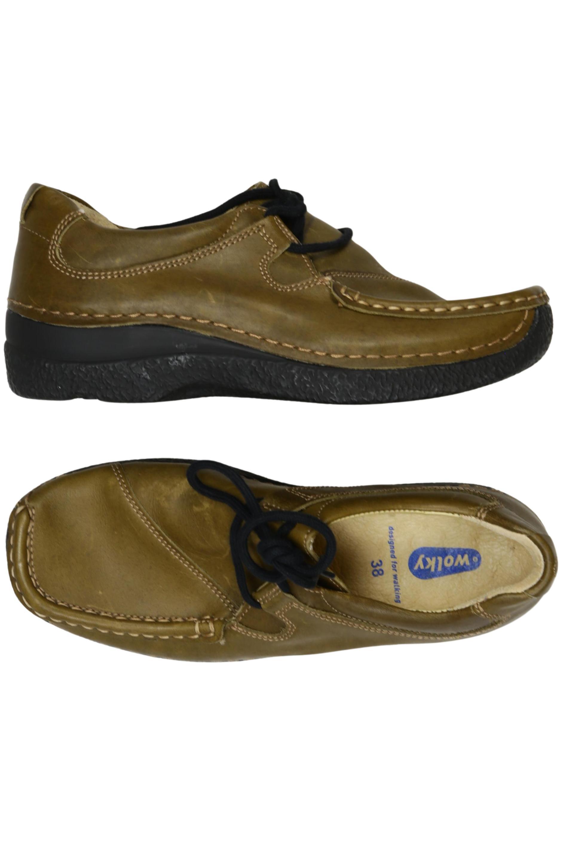 

wolky Damen Halbschuh, grün, Gr. 38