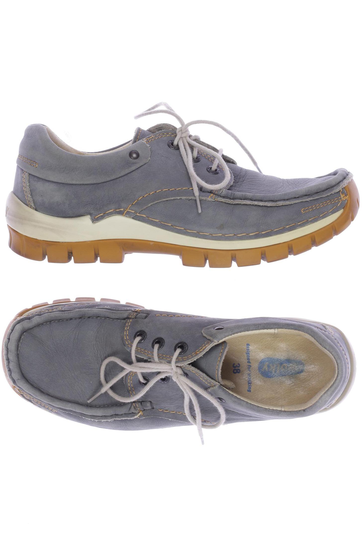 

wolky Damen Halbschuh, blau, Gr. 38