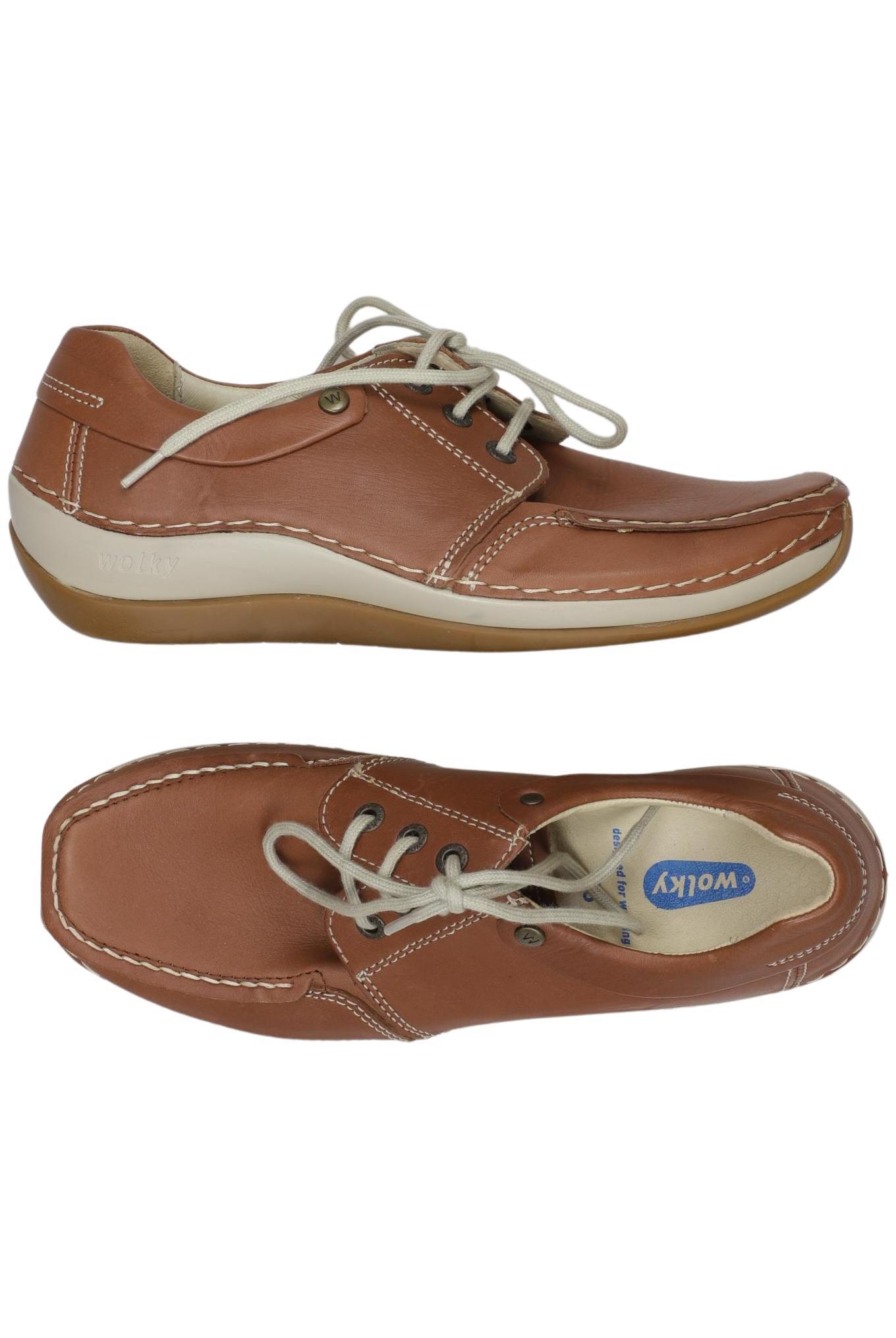 

wolky Damen Halbschuh, braun, Gr. 38
