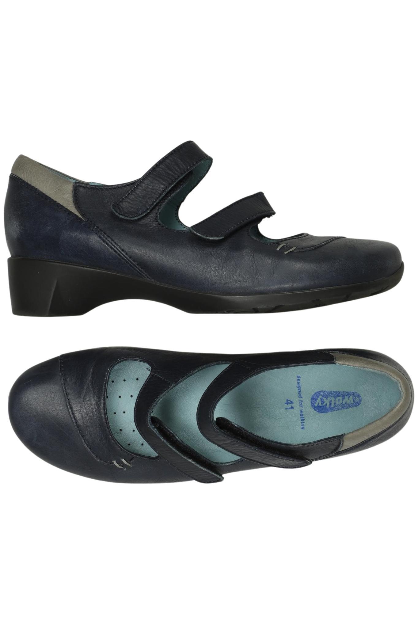 

wolky Damen Halbschuh, marineblau, Gr. 41