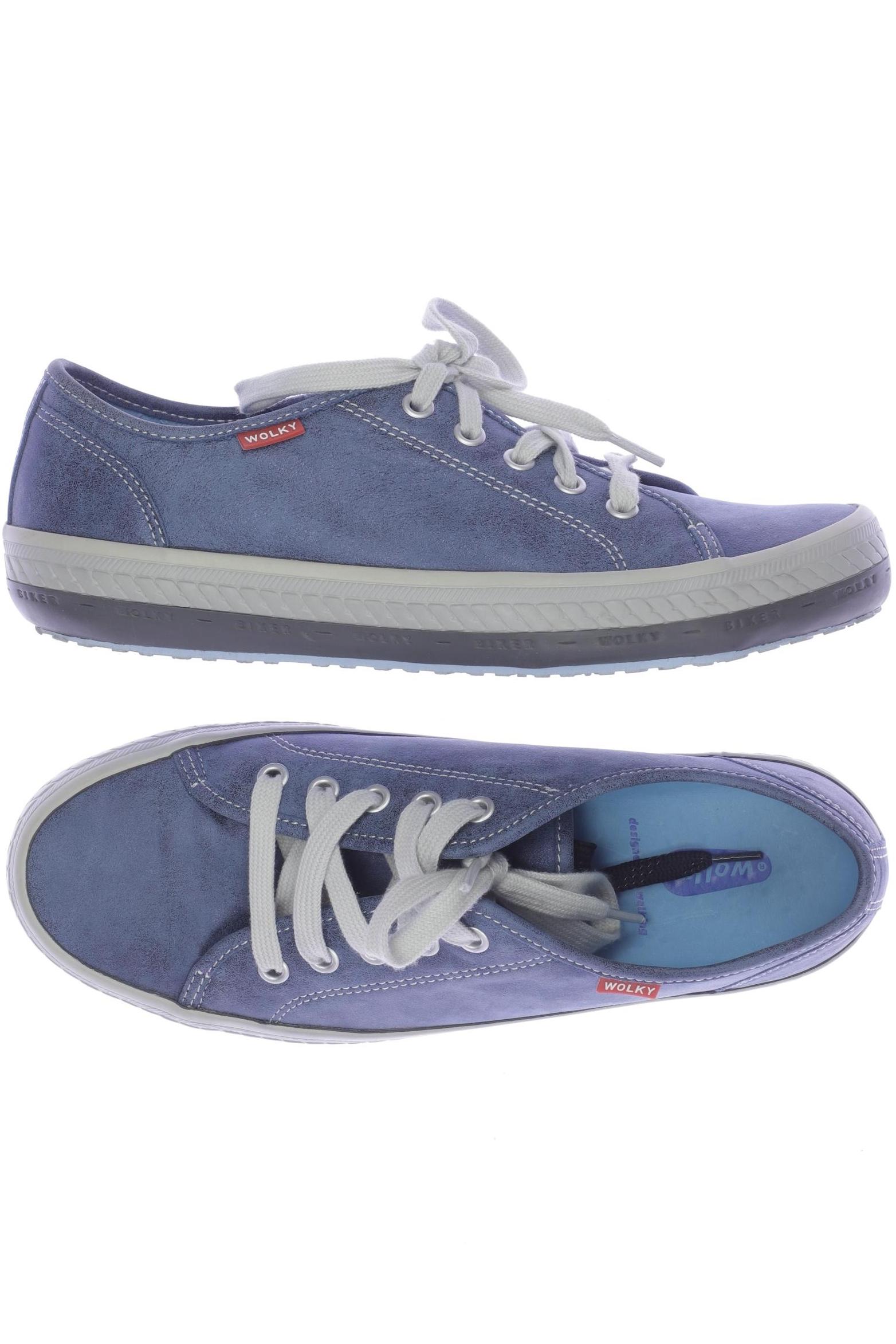 

wolky Damen Halbschuh, blau, Gr. 40