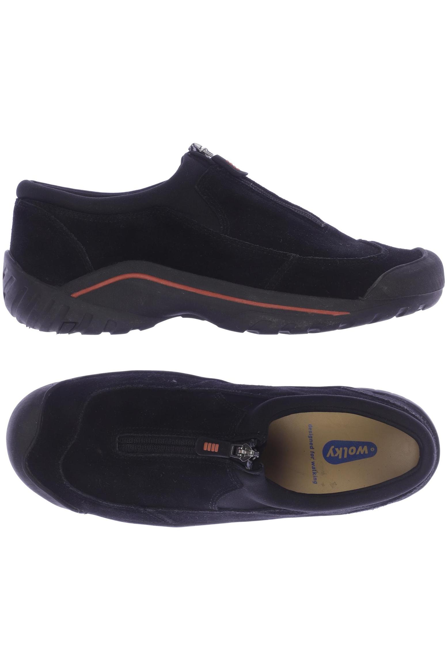

wolky Damen Halbschuh, schwarz, Gr. 8.5