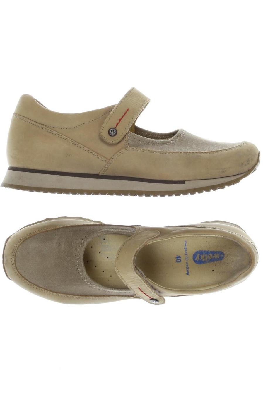 

wolky Damen Halbschuh, beige, Gr. 40