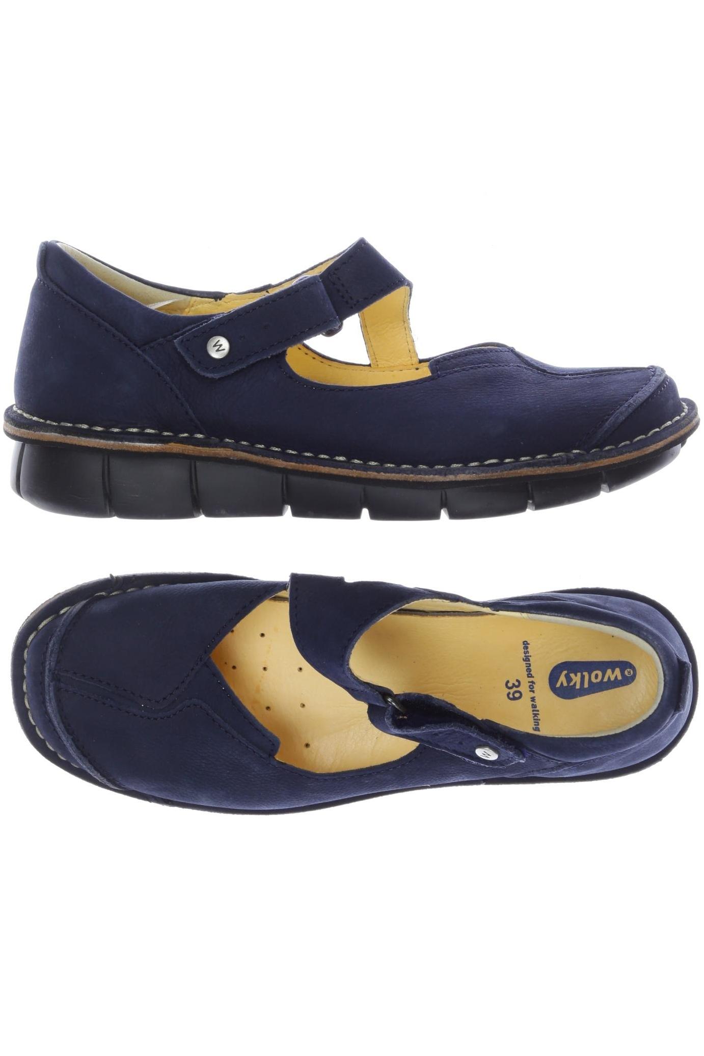

wolky Damen Halbschuh, marineblau, Gr. 39