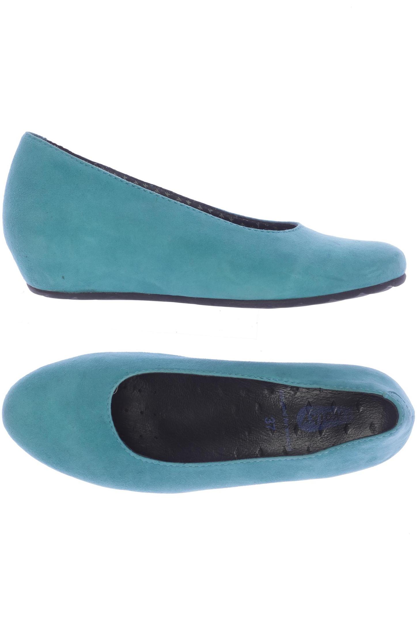 

wolky Damen Pumps, türkis, Gr. 37