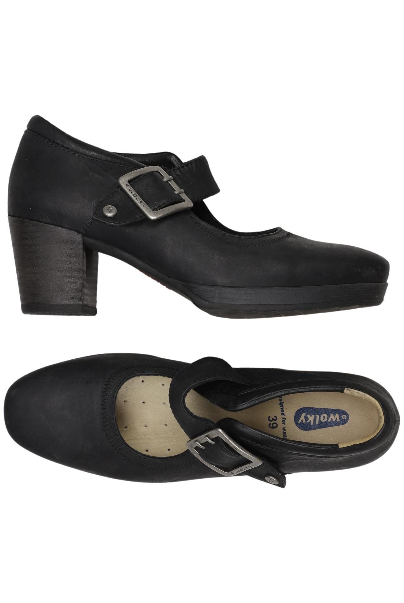 

wolky Damen Pumps, schwarz, Gr. 43