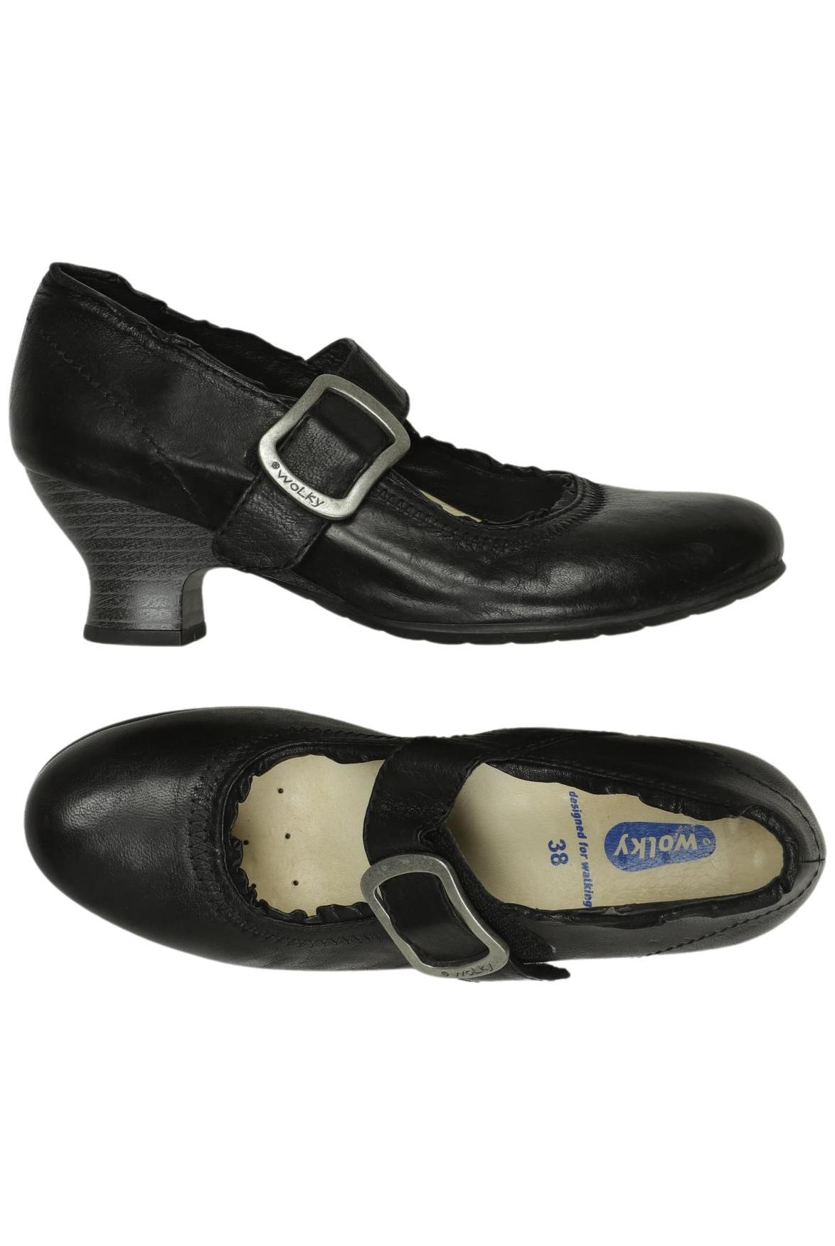 

wolky Damen Pumps, schwarz, Gr. 38