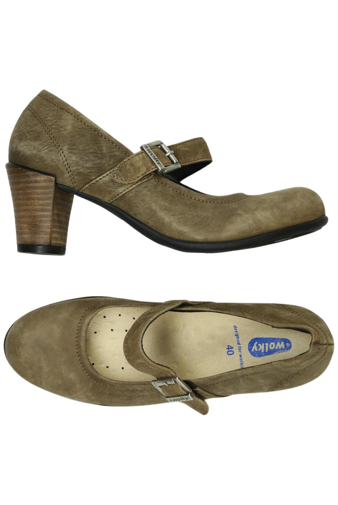 

wolky Damen Pumps, braun, Gr. 40