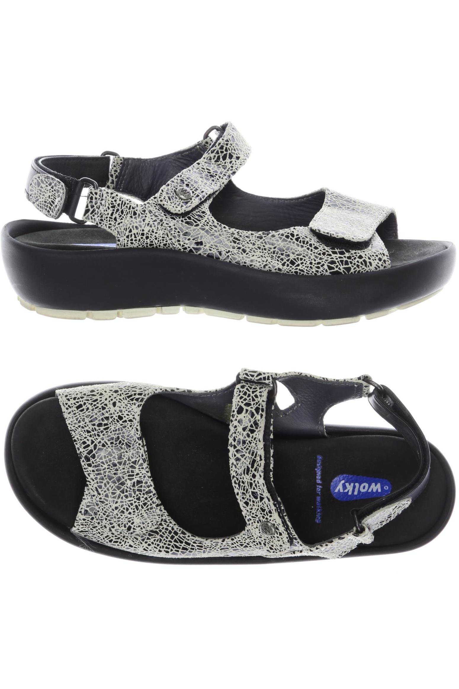 

wolky Damen Sandale, schwarz, Gr. 39