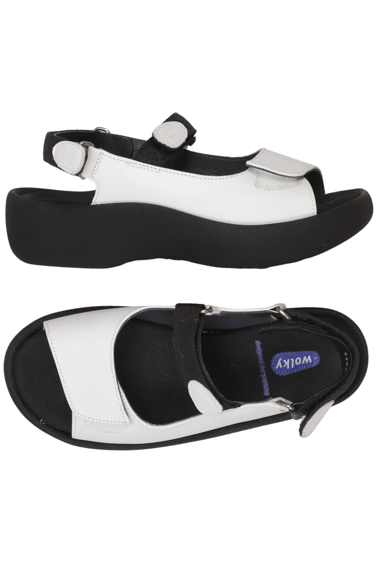 

wolky Damen Sandale, weiß, Gr. 39
