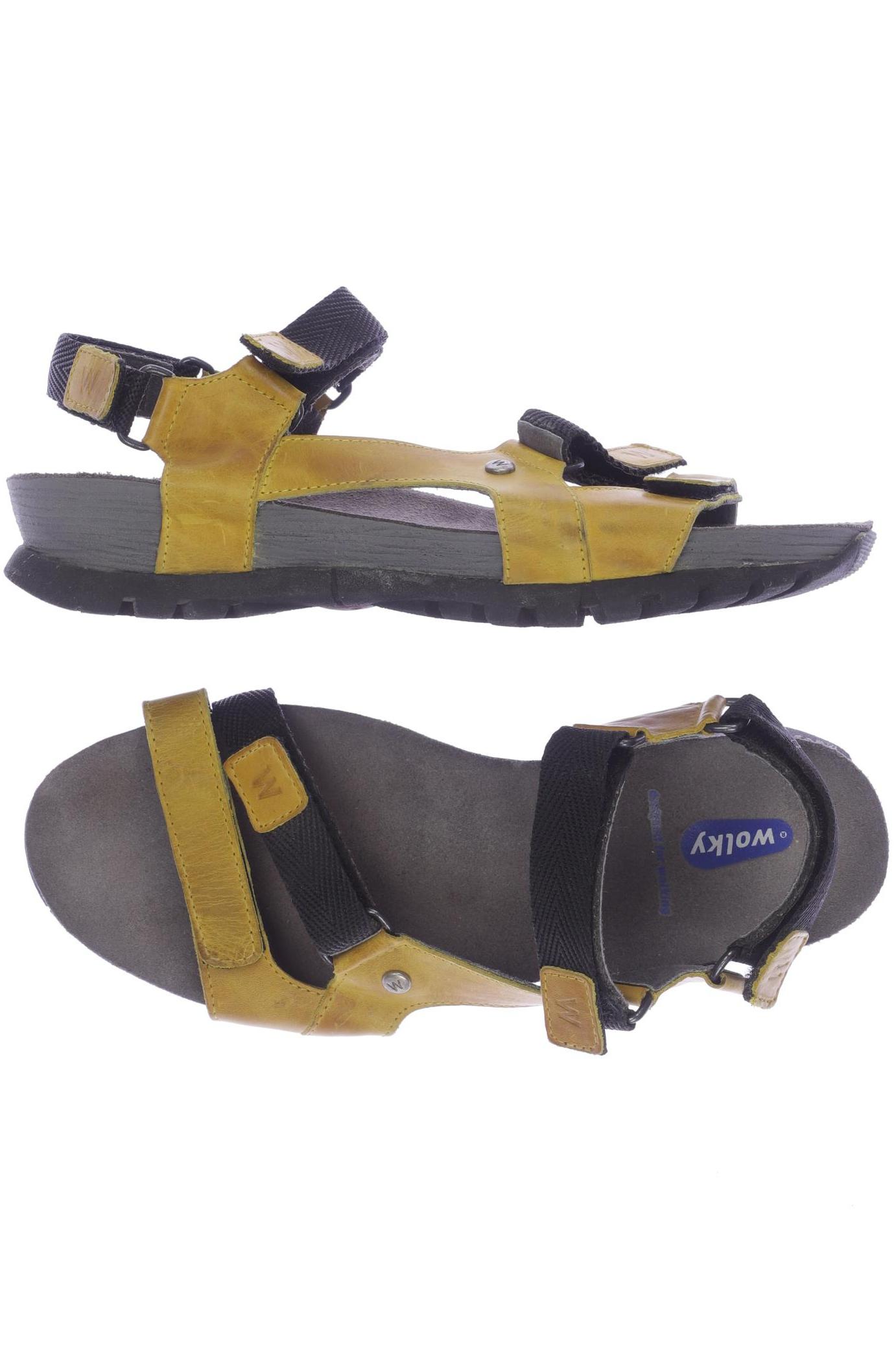 

wolky Damen Sandale, gelb