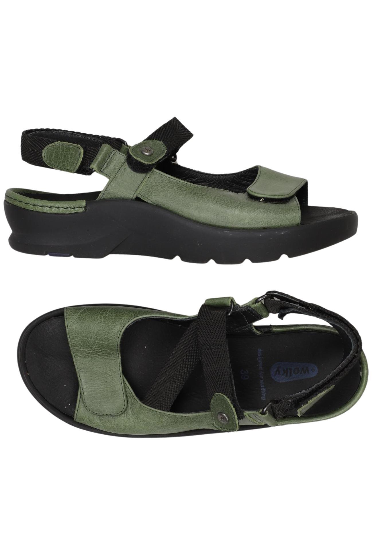 

wolky Damen Sandale, grün, Gr. 39