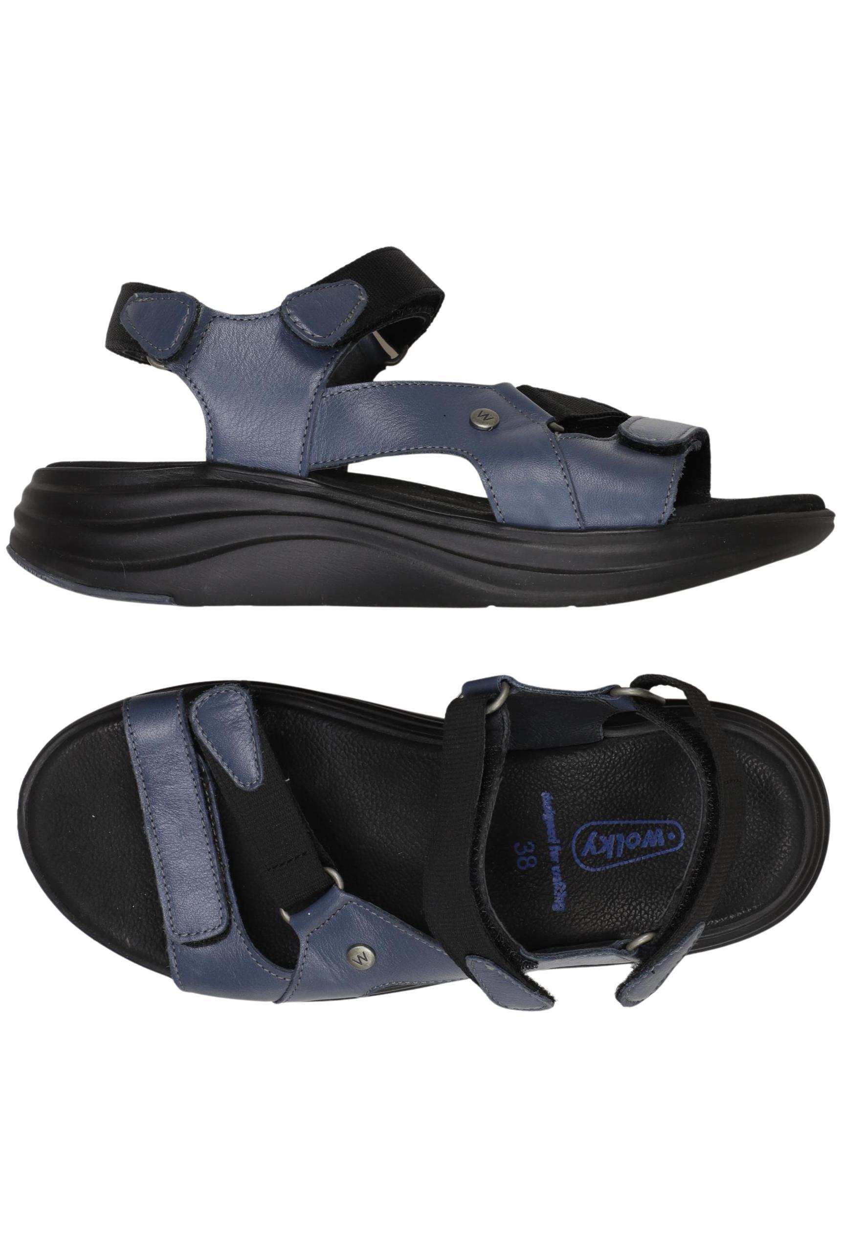 

wolky Damen Sandale, blau, Gr. 38