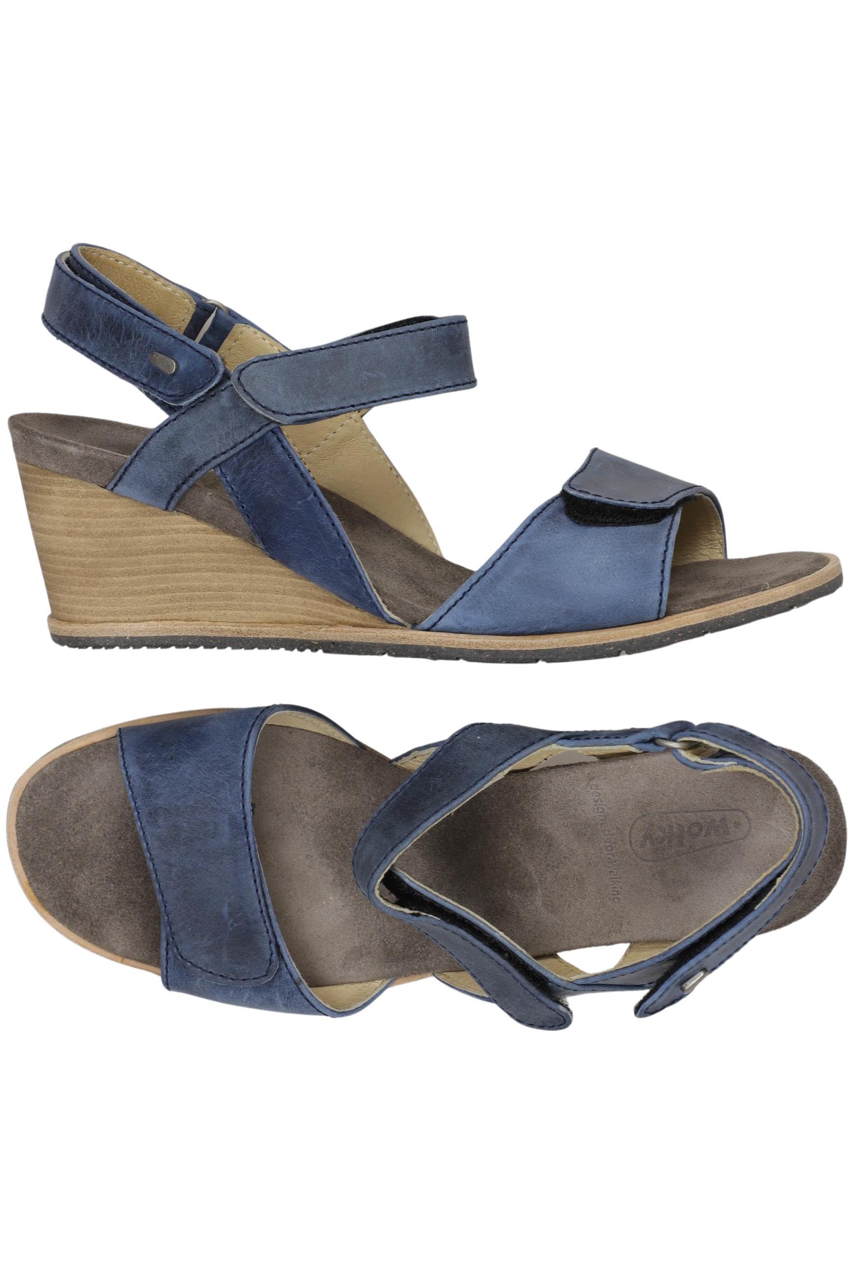 

wolky Damen Sandale, blau, Gr. 41