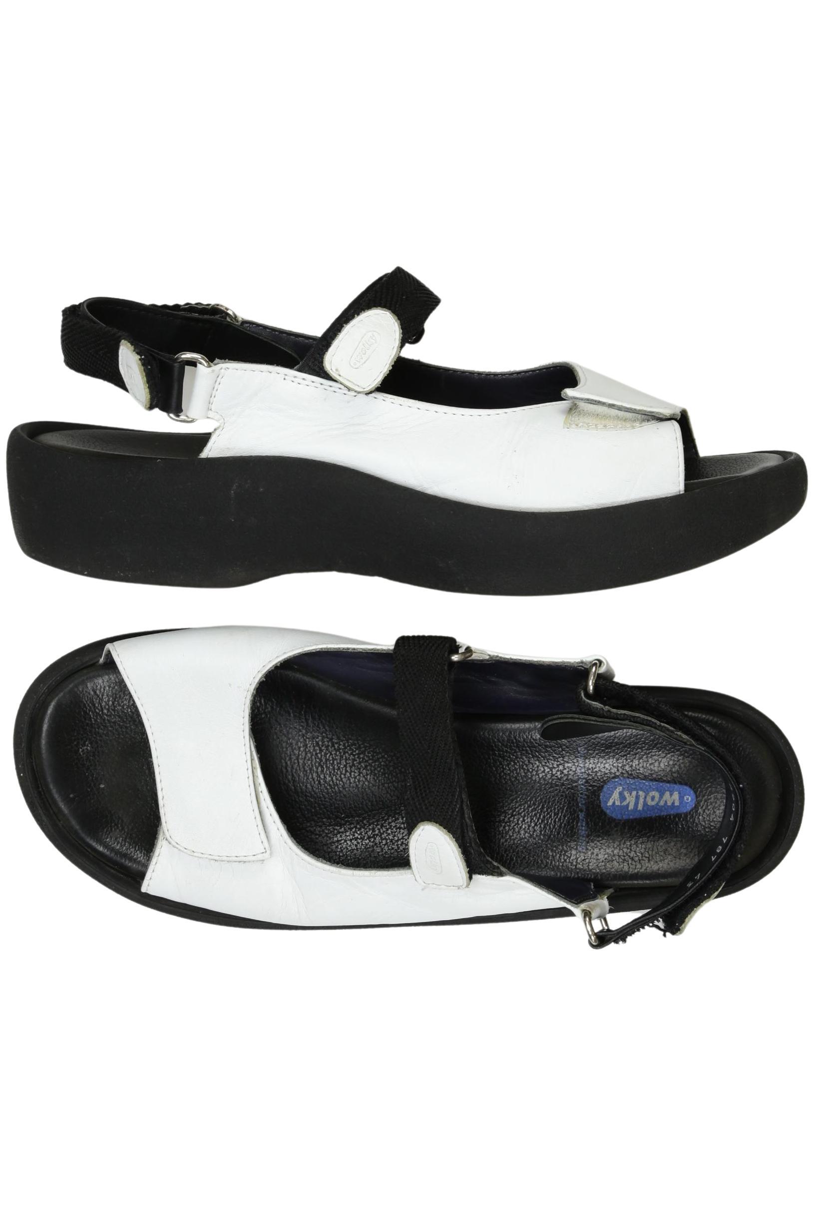 

wolky Damen Sandale, weiß, Gr. 43