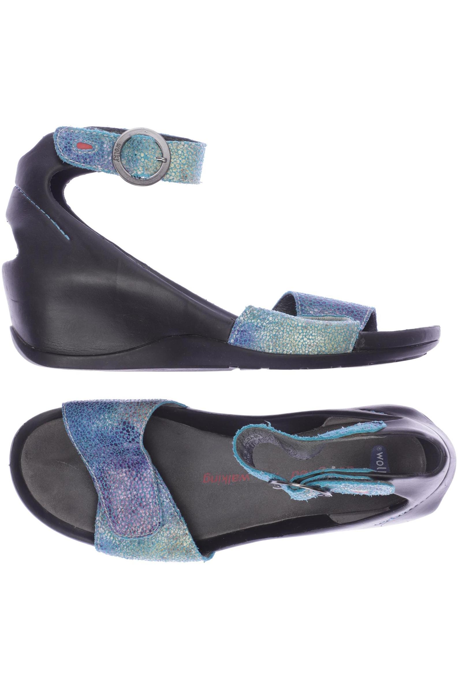

wolky Damen Sandale, blau, Gr. 39