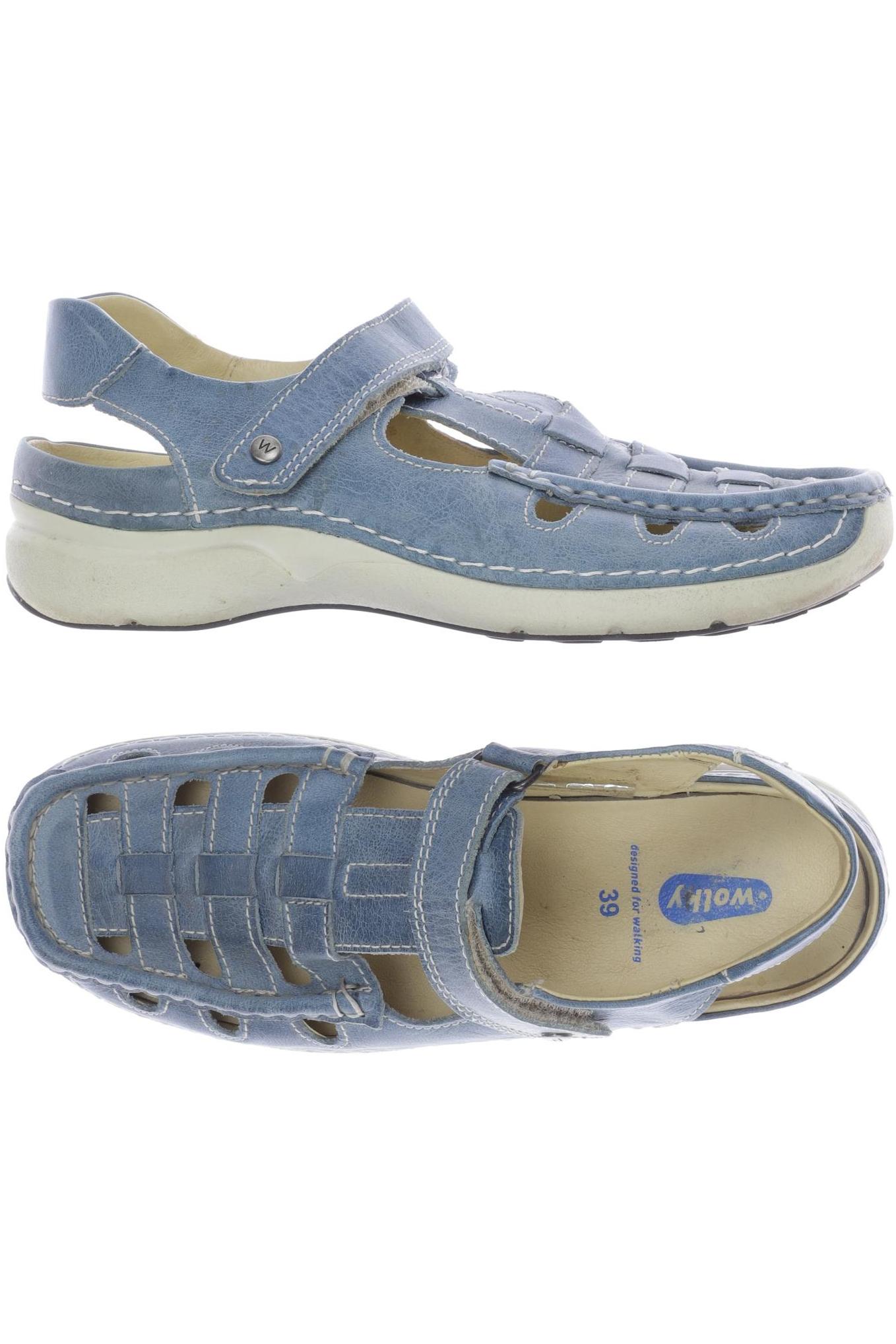 

wolky Damen Sandale, blau, Gr. 39