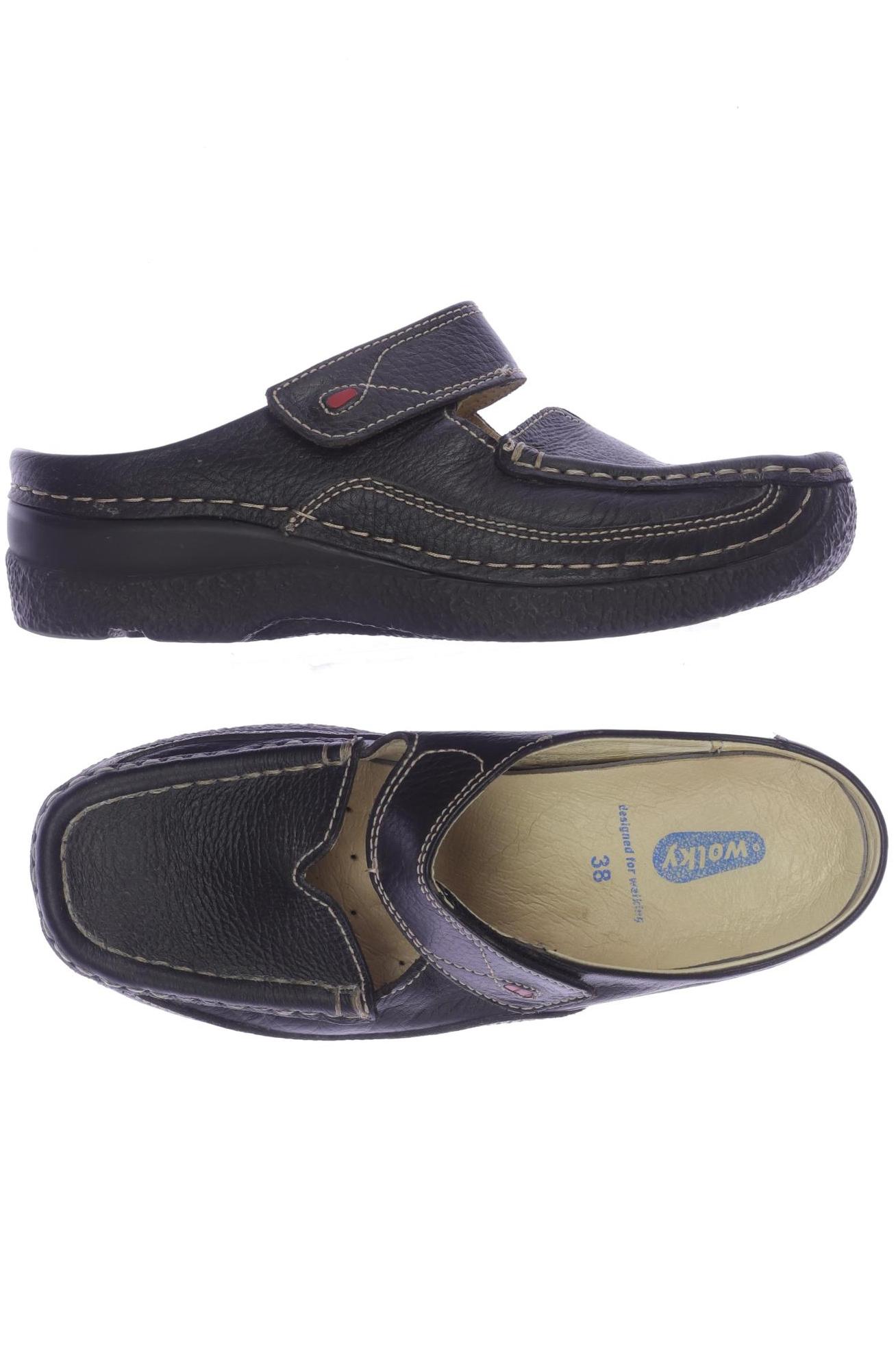 

wolky Damen Sandale, schwarz, Gr. 38