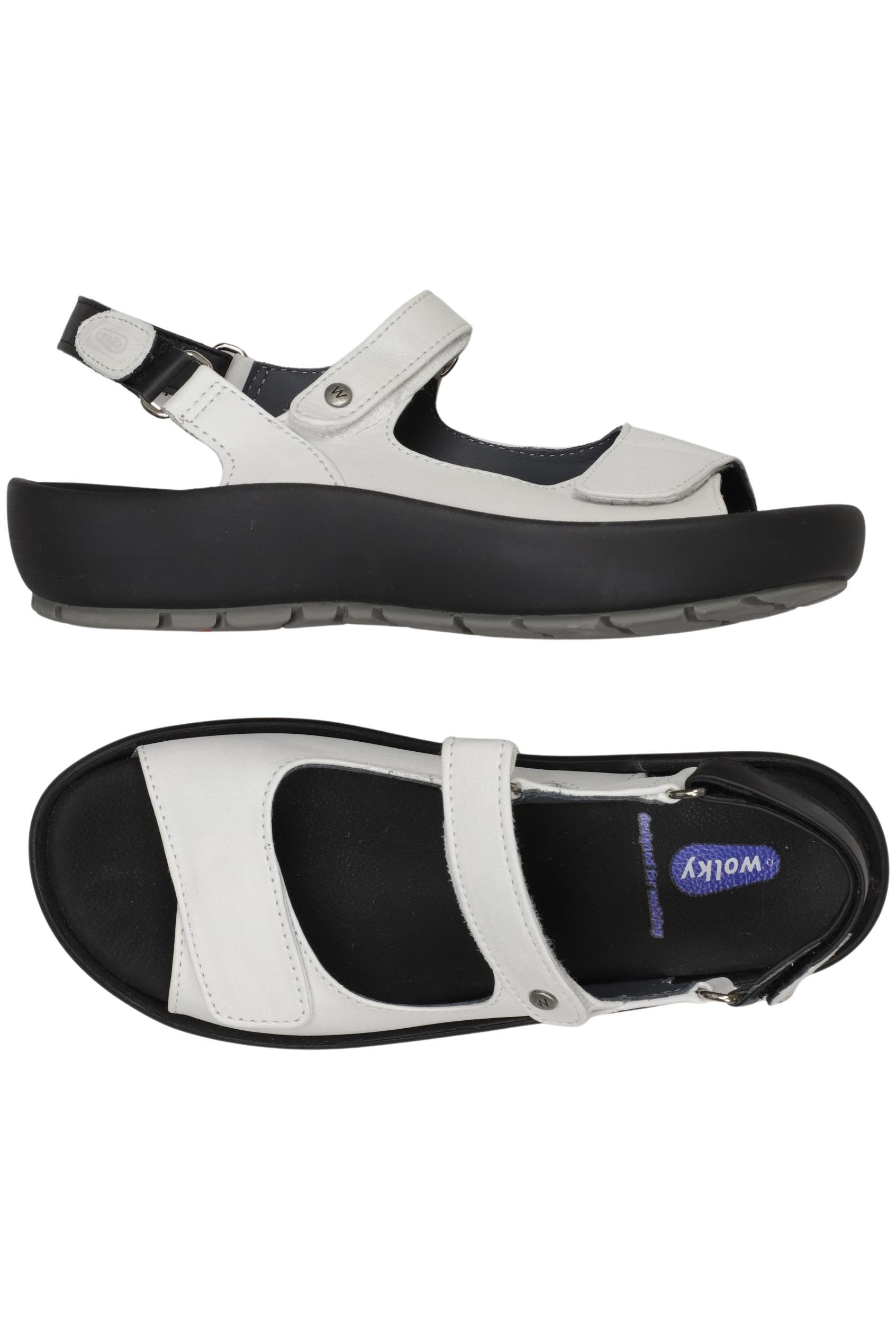 

wolky Damen Sandale, weiß, Gr. 42