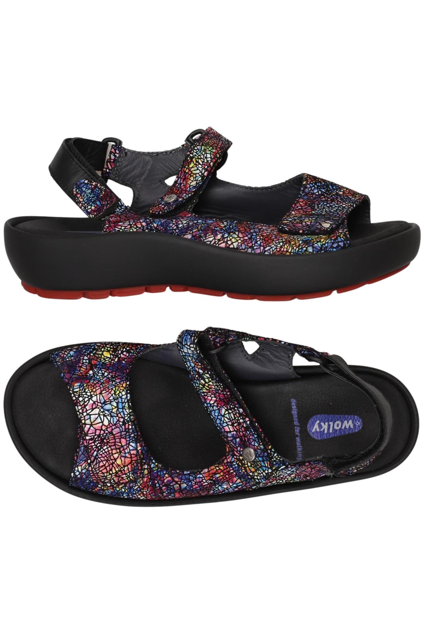 

wolky Damen Sandale, schwarz, Gr. 40