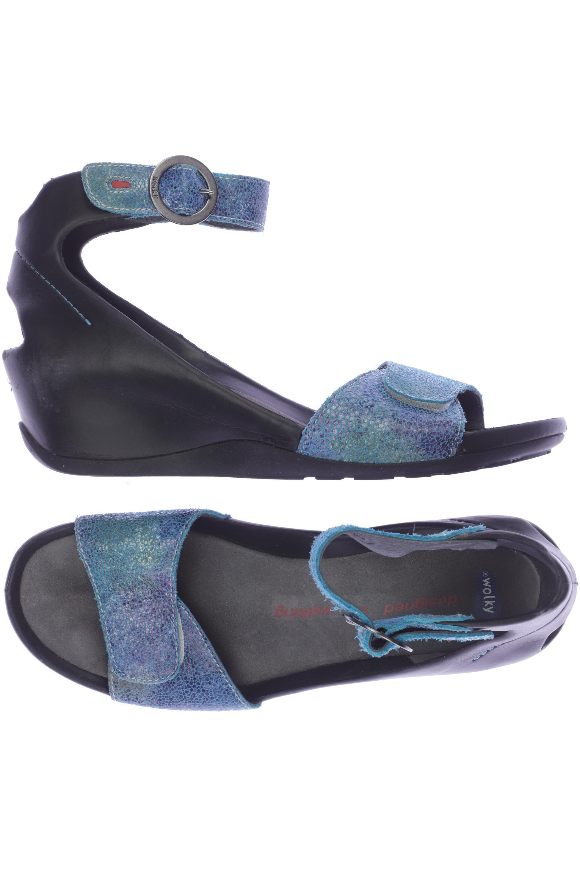 

wolky Damen Sandale, blau