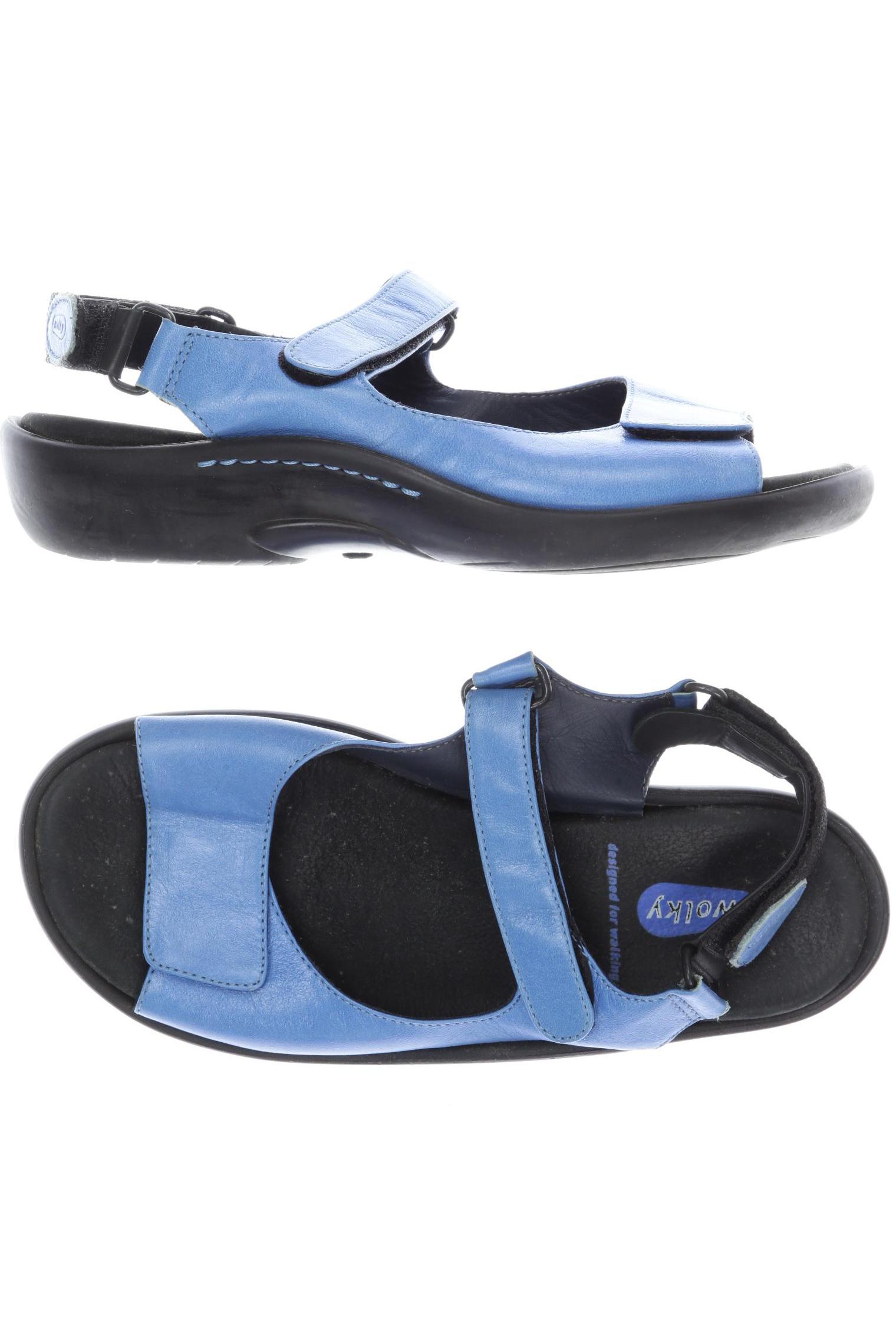 

wolky Damen Sandale, blau, Gr. 38