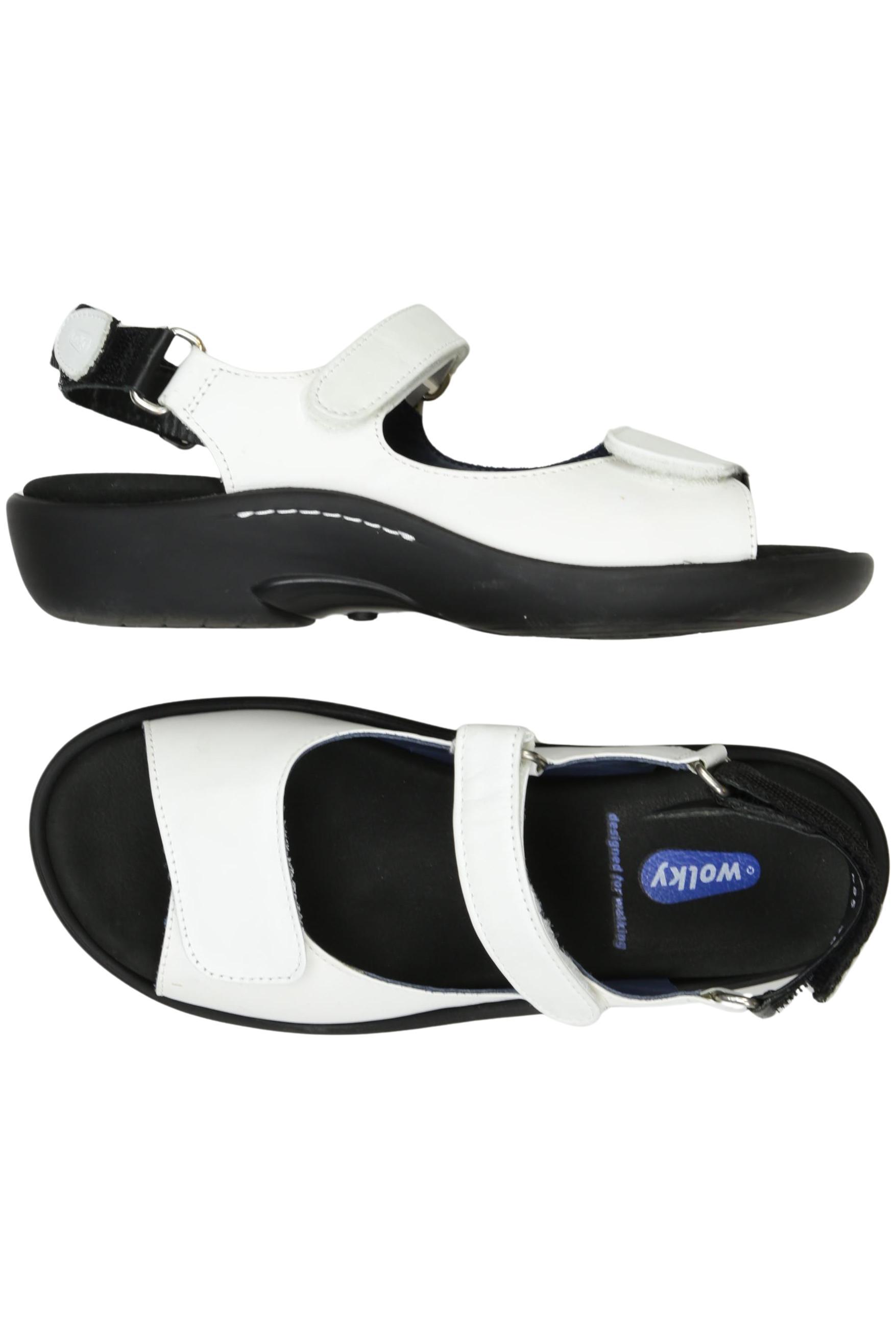 

wolky Damen Sandale, weiß, Gr. 38