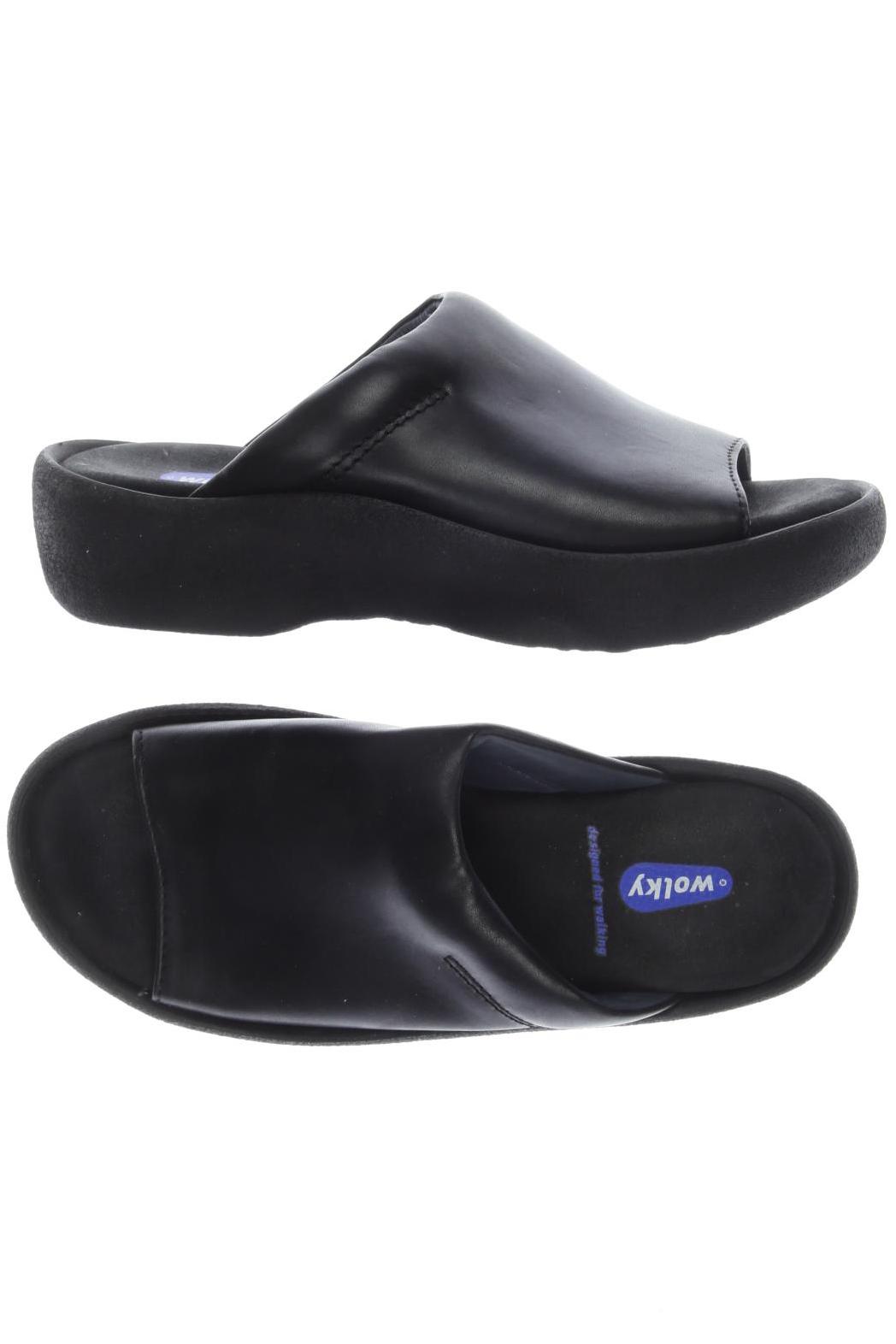 

wolky Damen Sandale, schwarz, Gr. 39