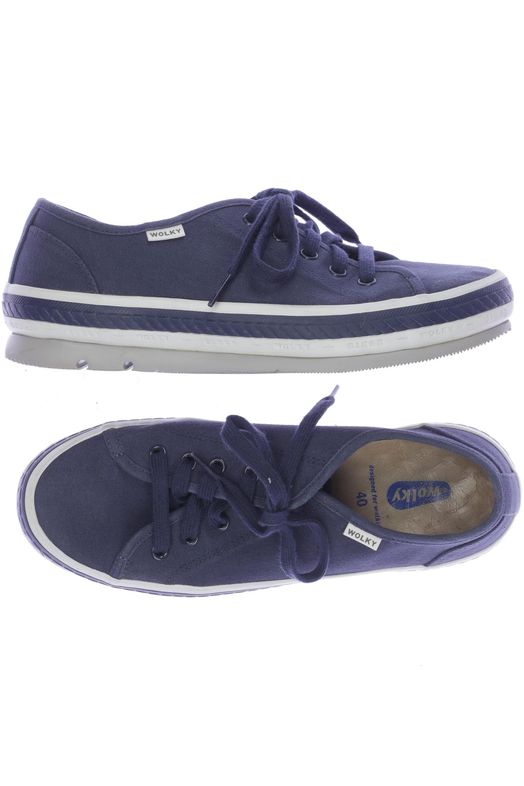 

wolky Damen Sneakers, marineblau, Gr. 40