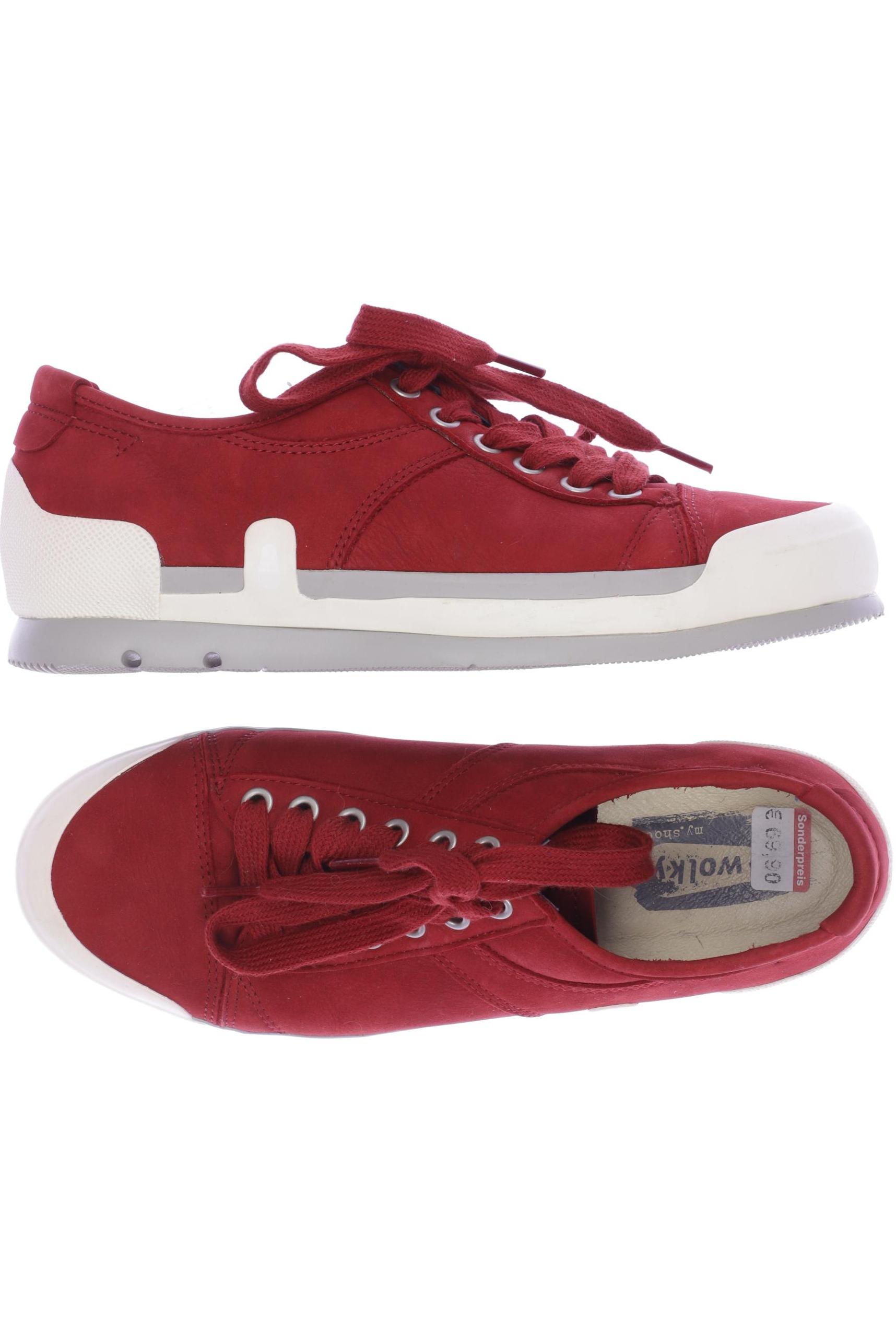 

wolky Damen Sneakers, rot, Gr. 40