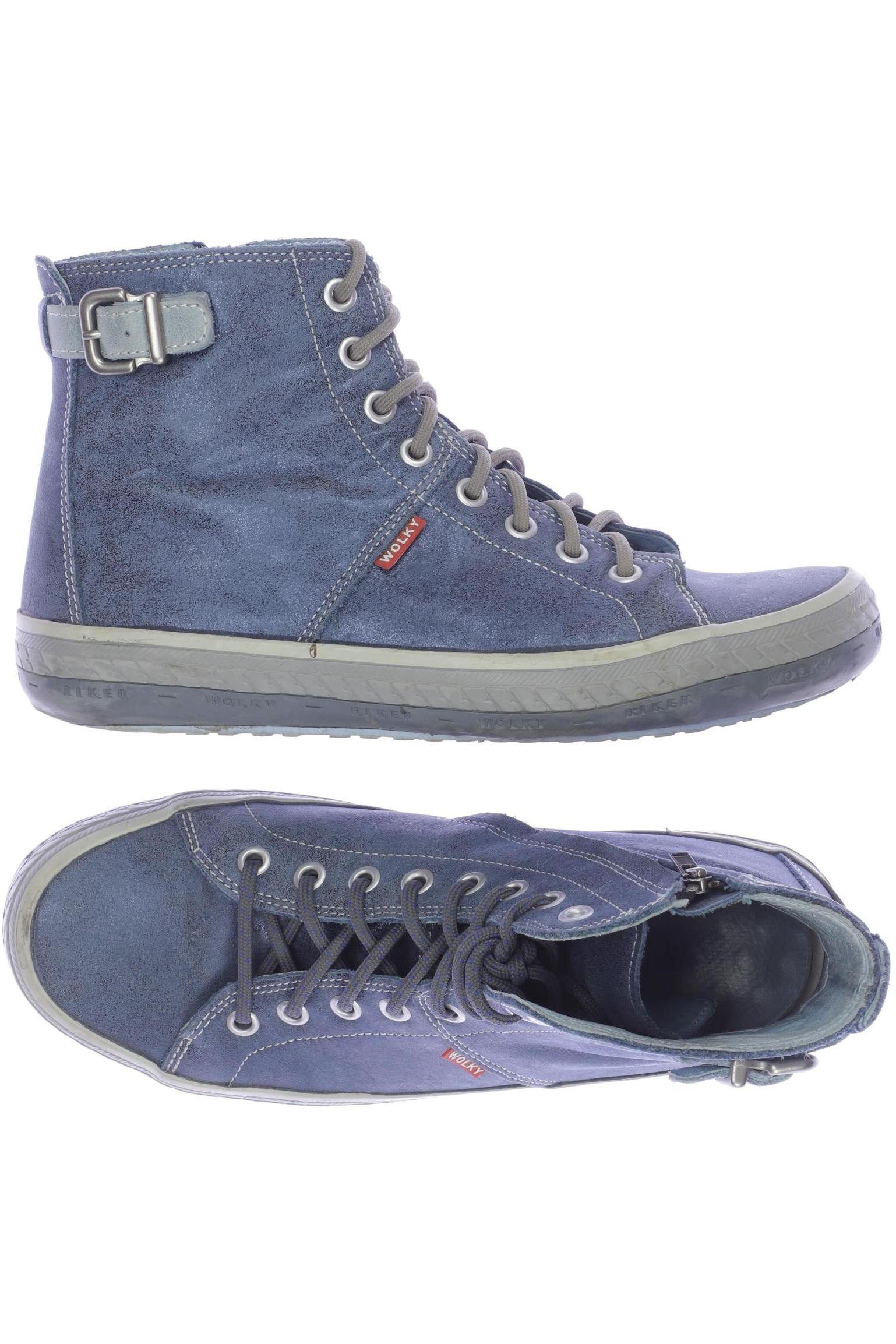 

wolky Damen Sneakers, blau, Gr. 38