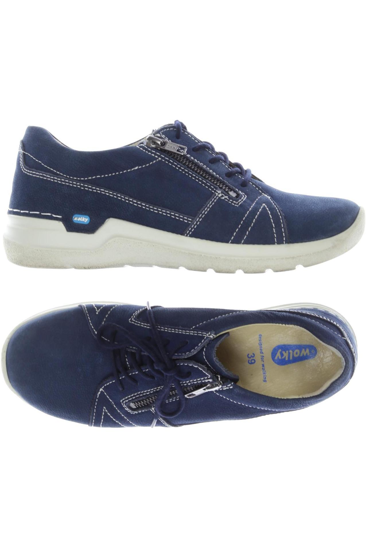 

wolky Damen Sneakers, marineblau, Gr. 39