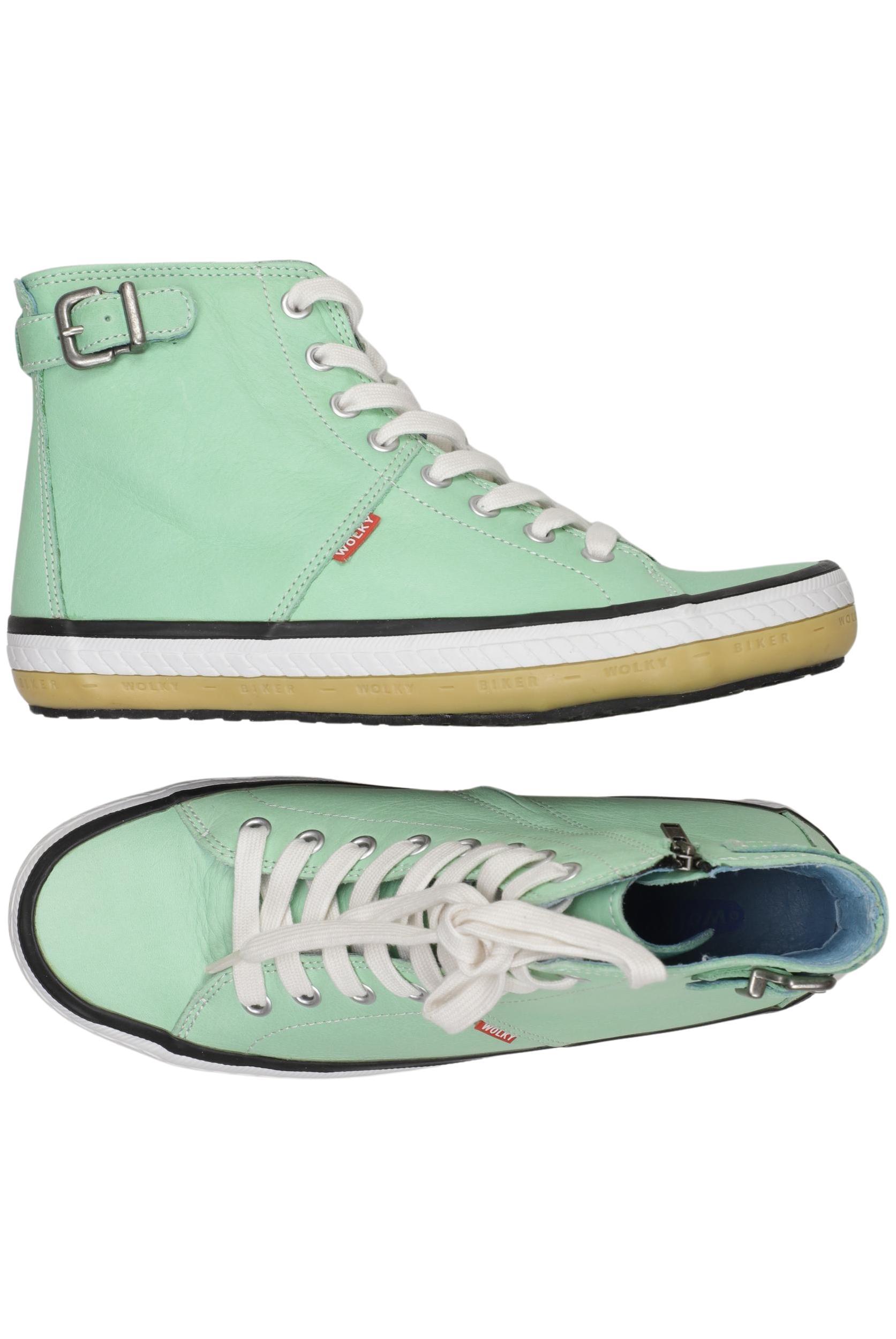 

wolky Damen Sneakers, hellgrün, Gr. 39