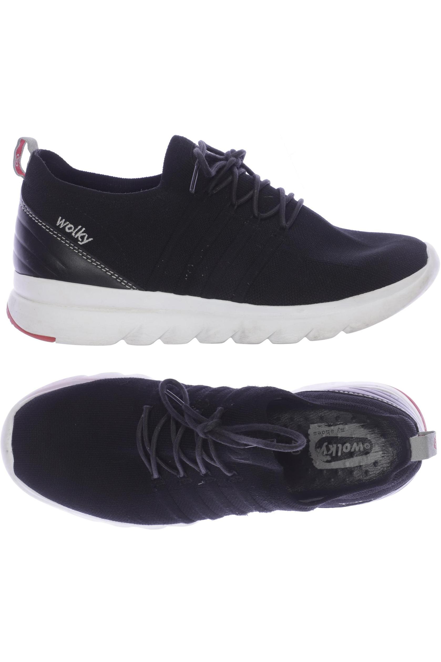 

wolky Damen Sneakers, schwarz, Gr. 40