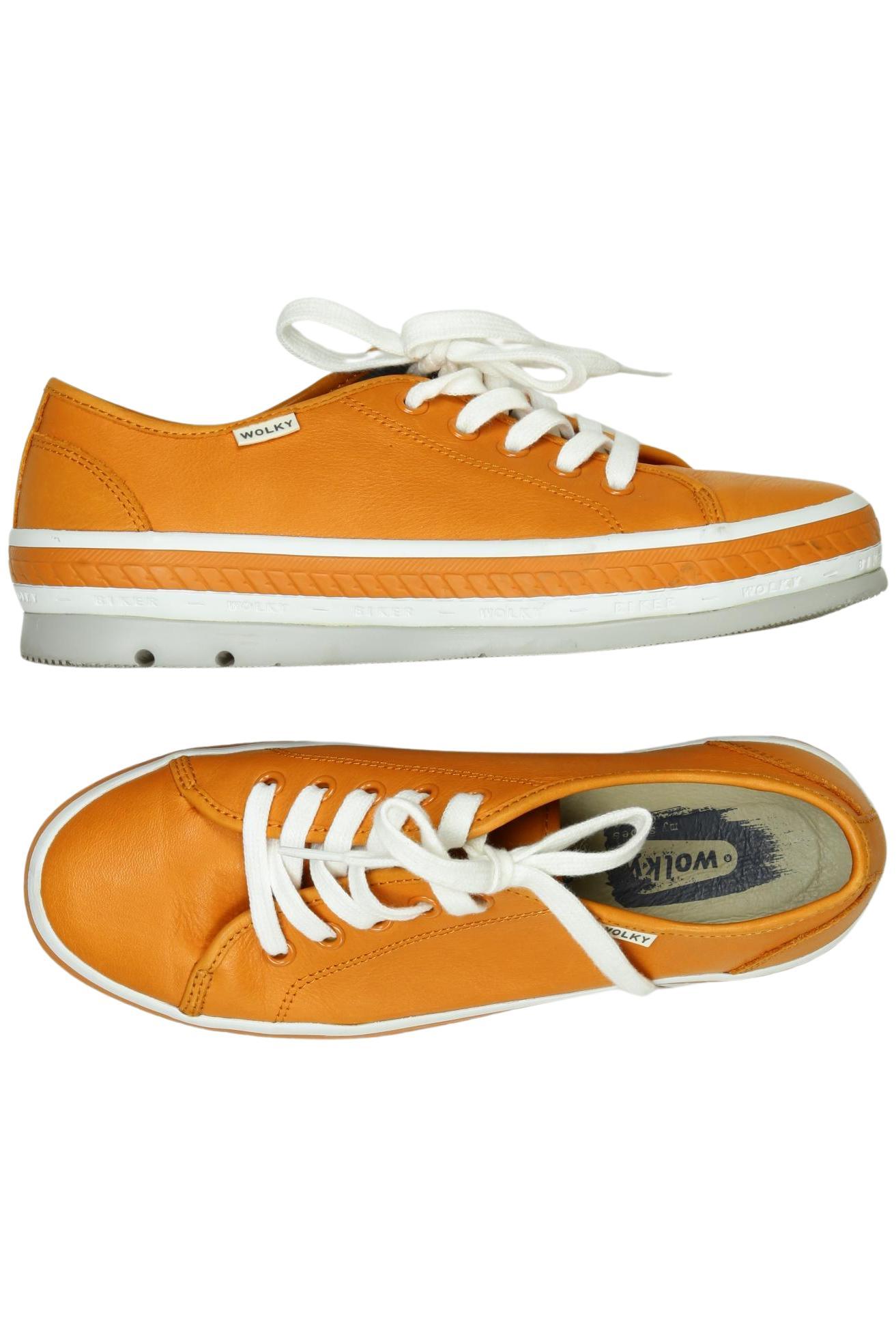 

wolky Damen Sneakers, orange, Gr. 39