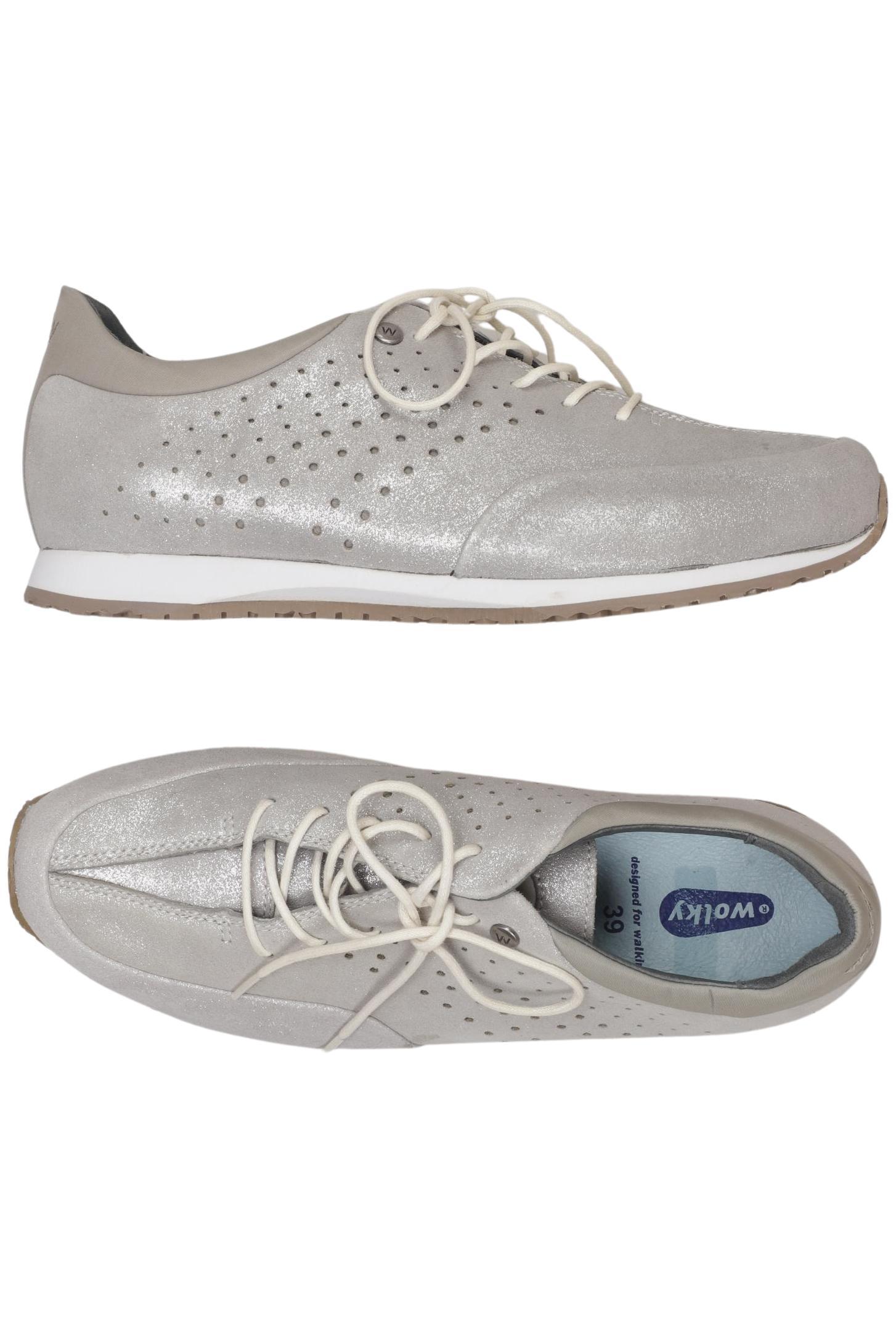 

wolky Damen Sneakers, silber, Gr. 39