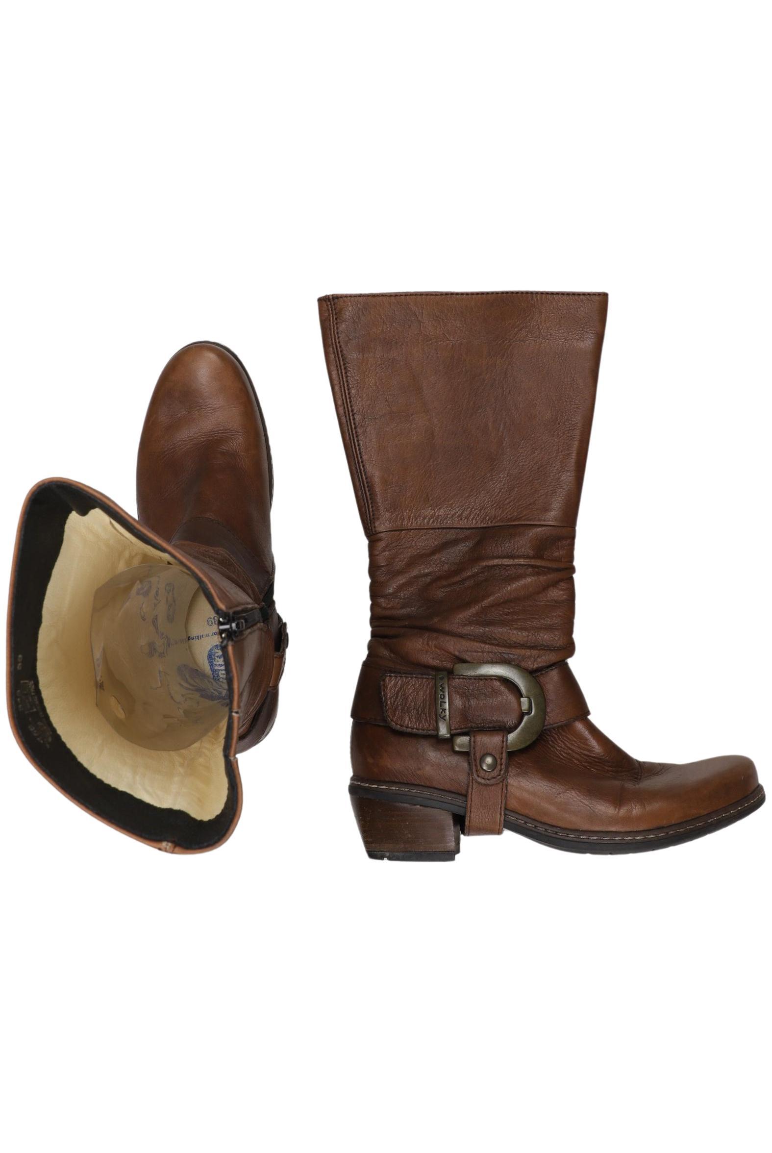 

wolky Damen Stiefel, braun, Gr. 39