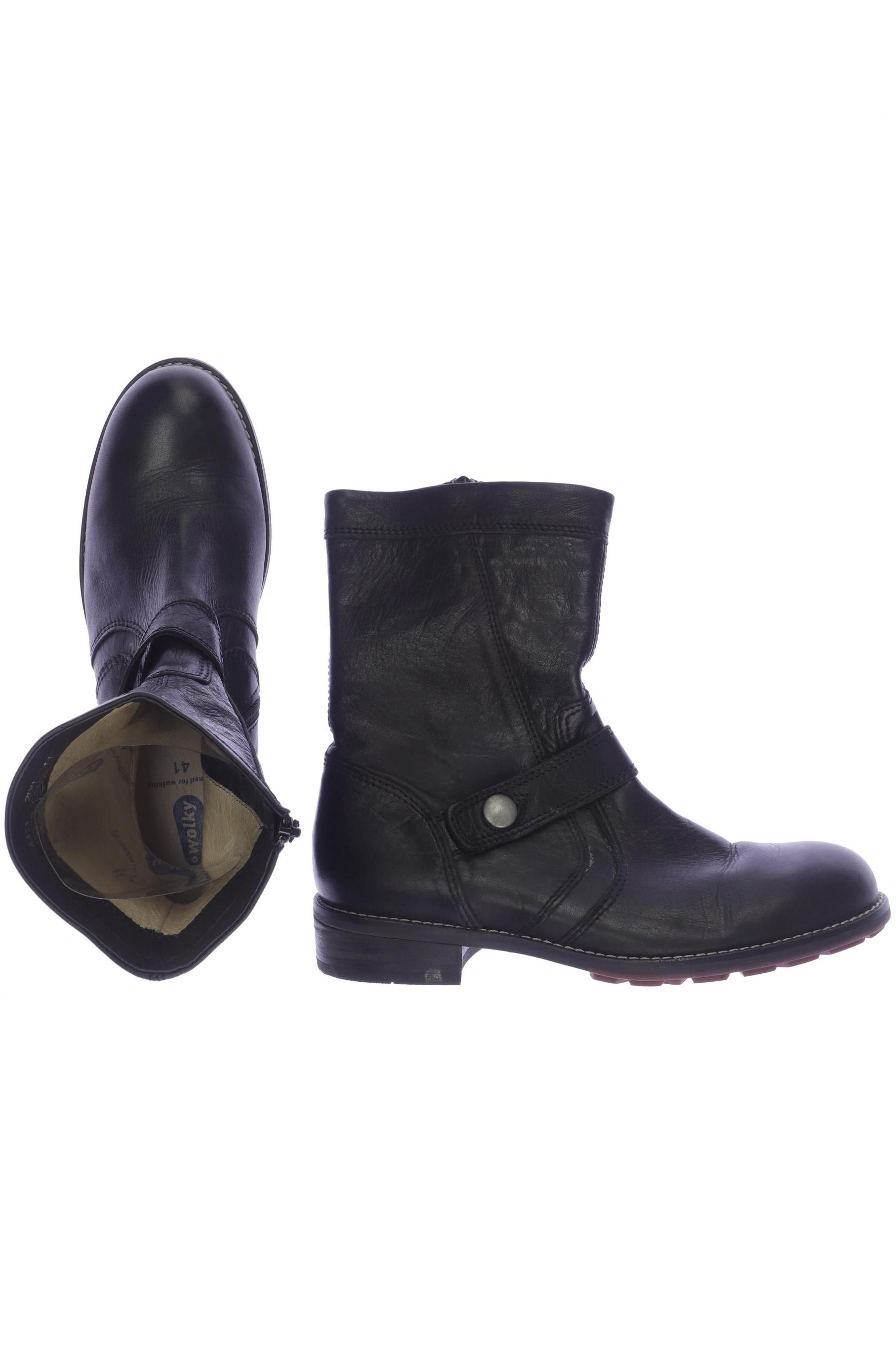 

wolky Damen Stiefel, schwarz, Gr. 41