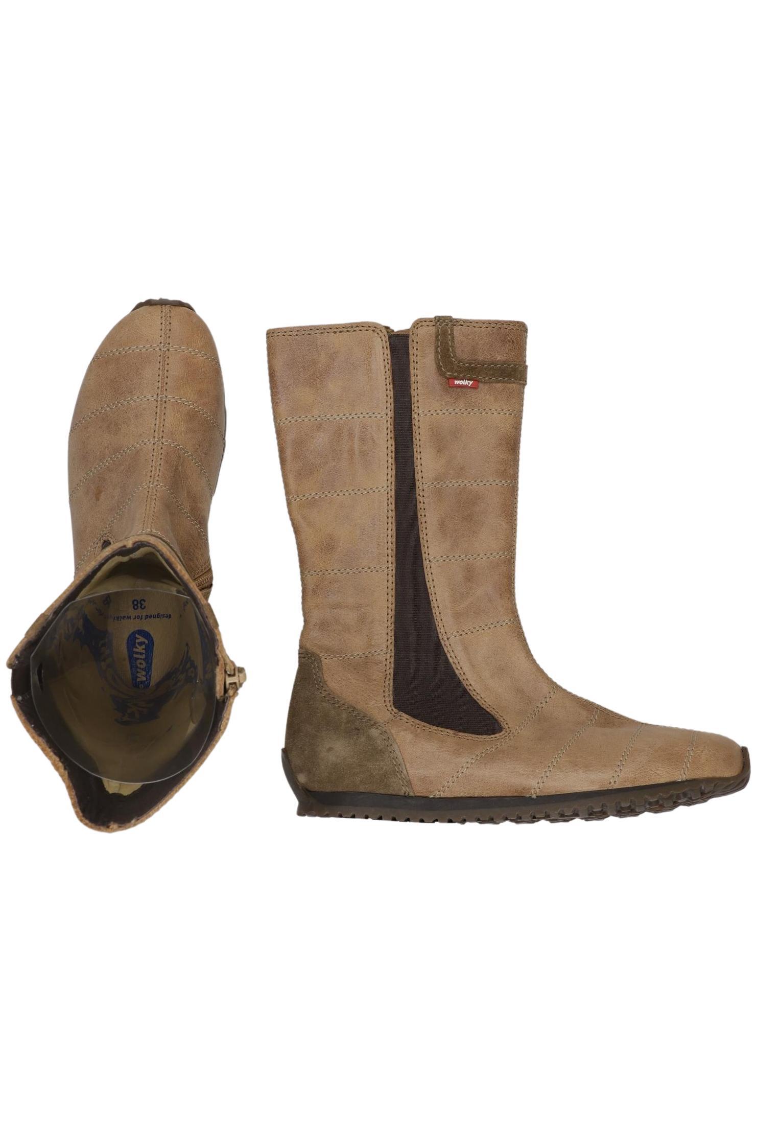 

wolky Damen Stiefel, braun, Gr. 38