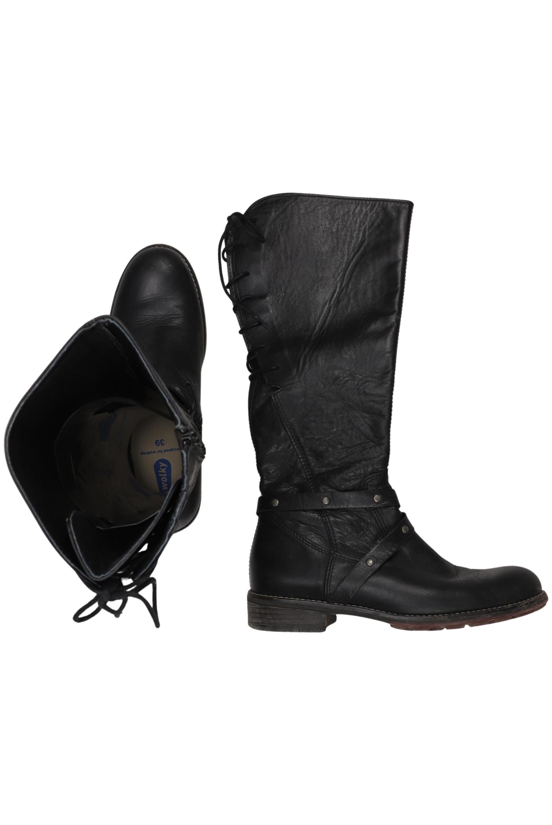 

wolky Damen Stiefel, schwarz, Gr. 39