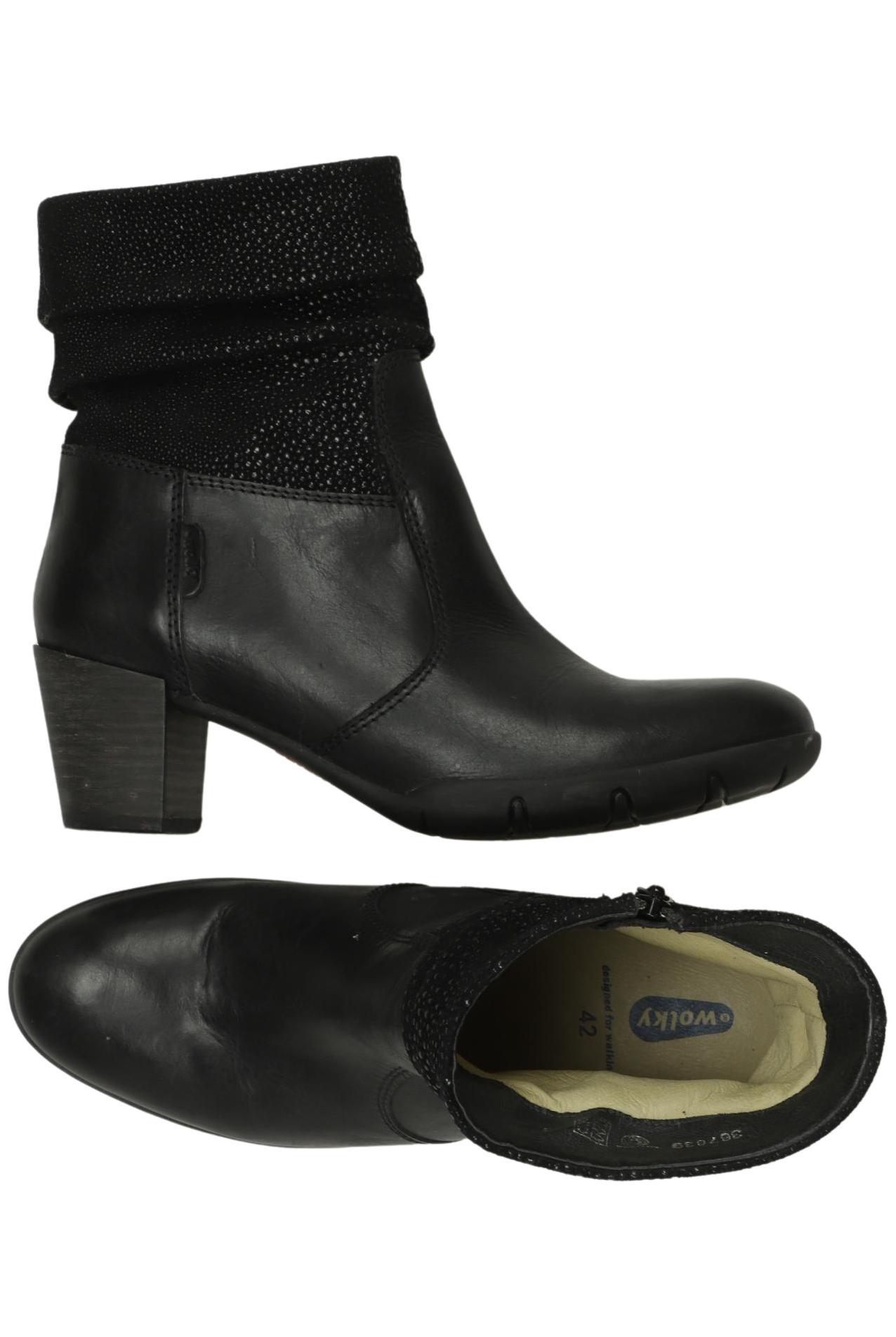 

wolky Damen Stiefel, schwarz, Gr. 42