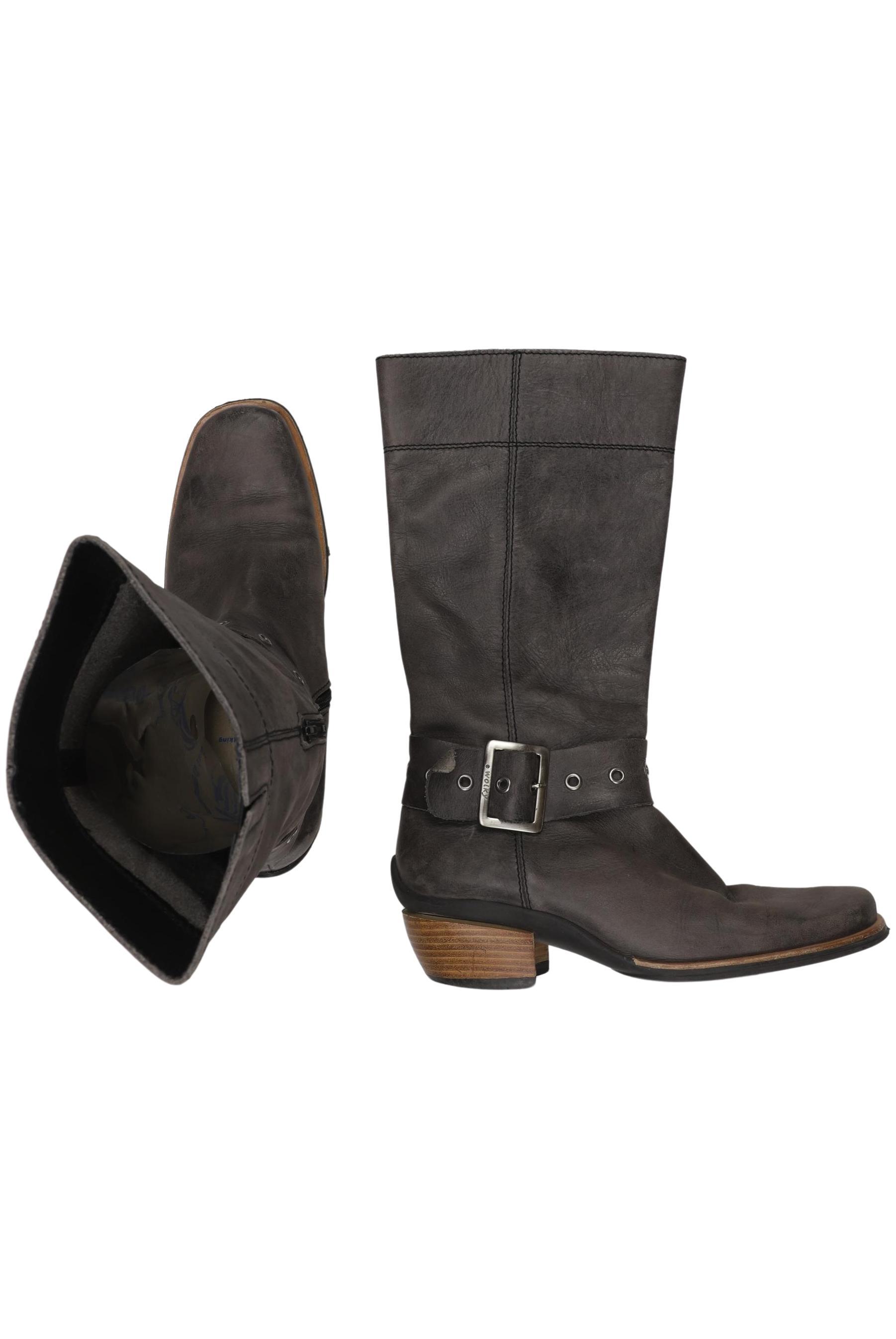 

wolky Damen Stiefel, grau, Gr. 39