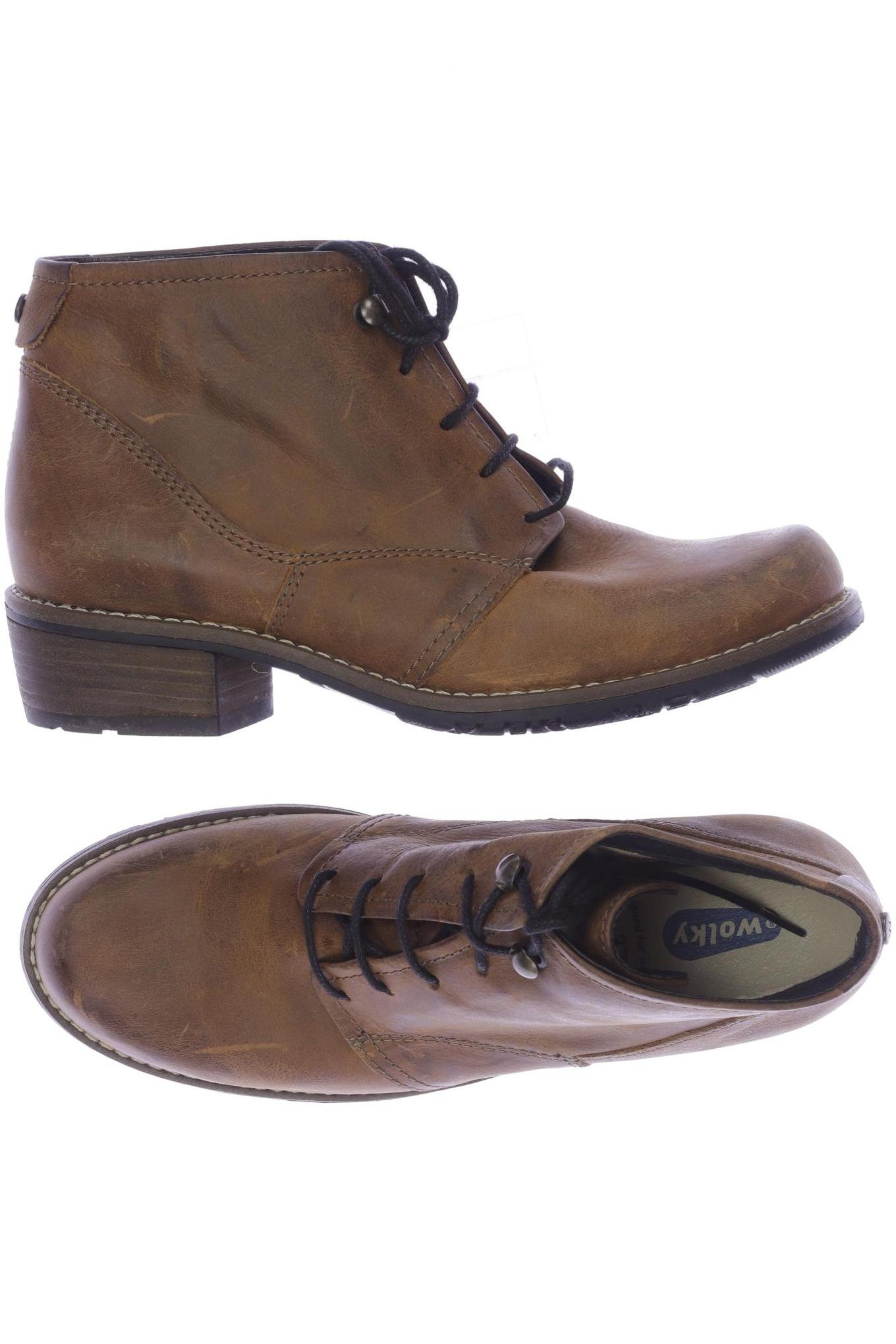 

wolky Damen Stiefelette, braun, Gr. 37