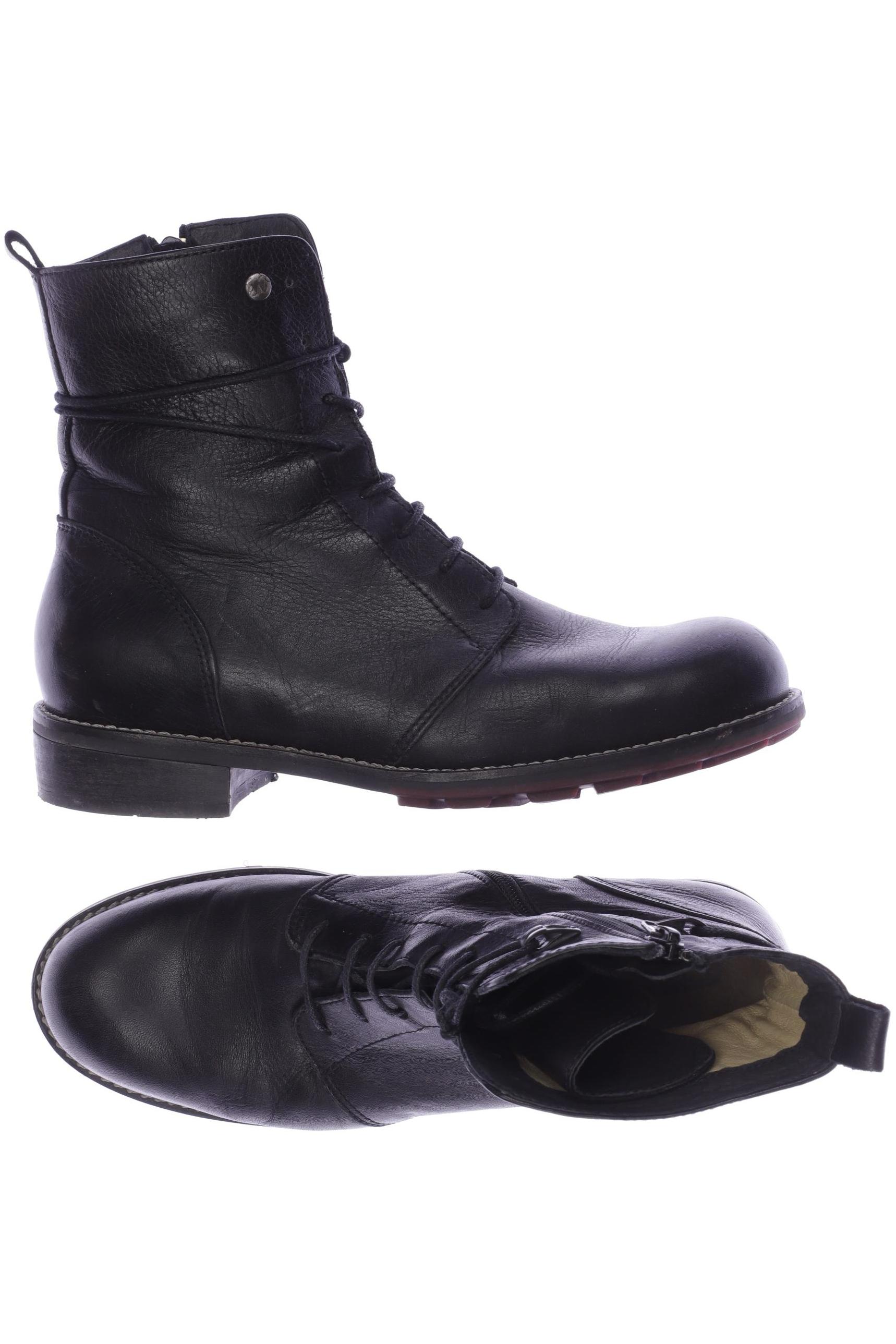 

wolky Damen Stiefelette, schwarz