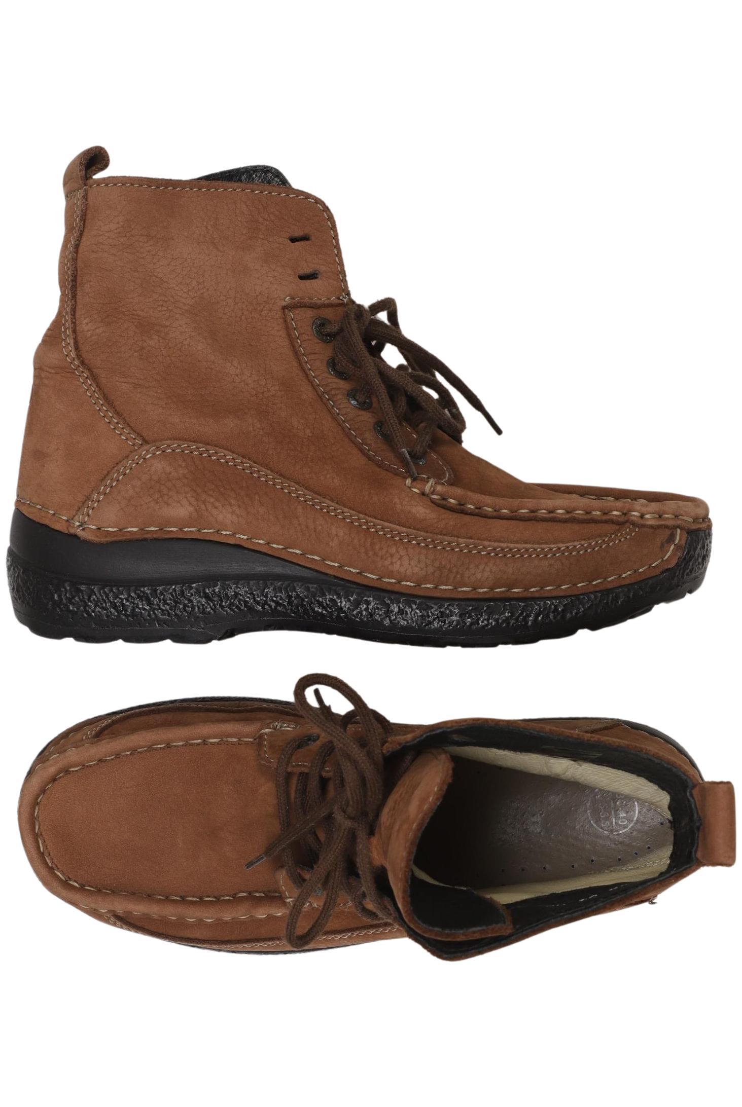 

wolky Damen Stiefelette, braun, Gr. 38