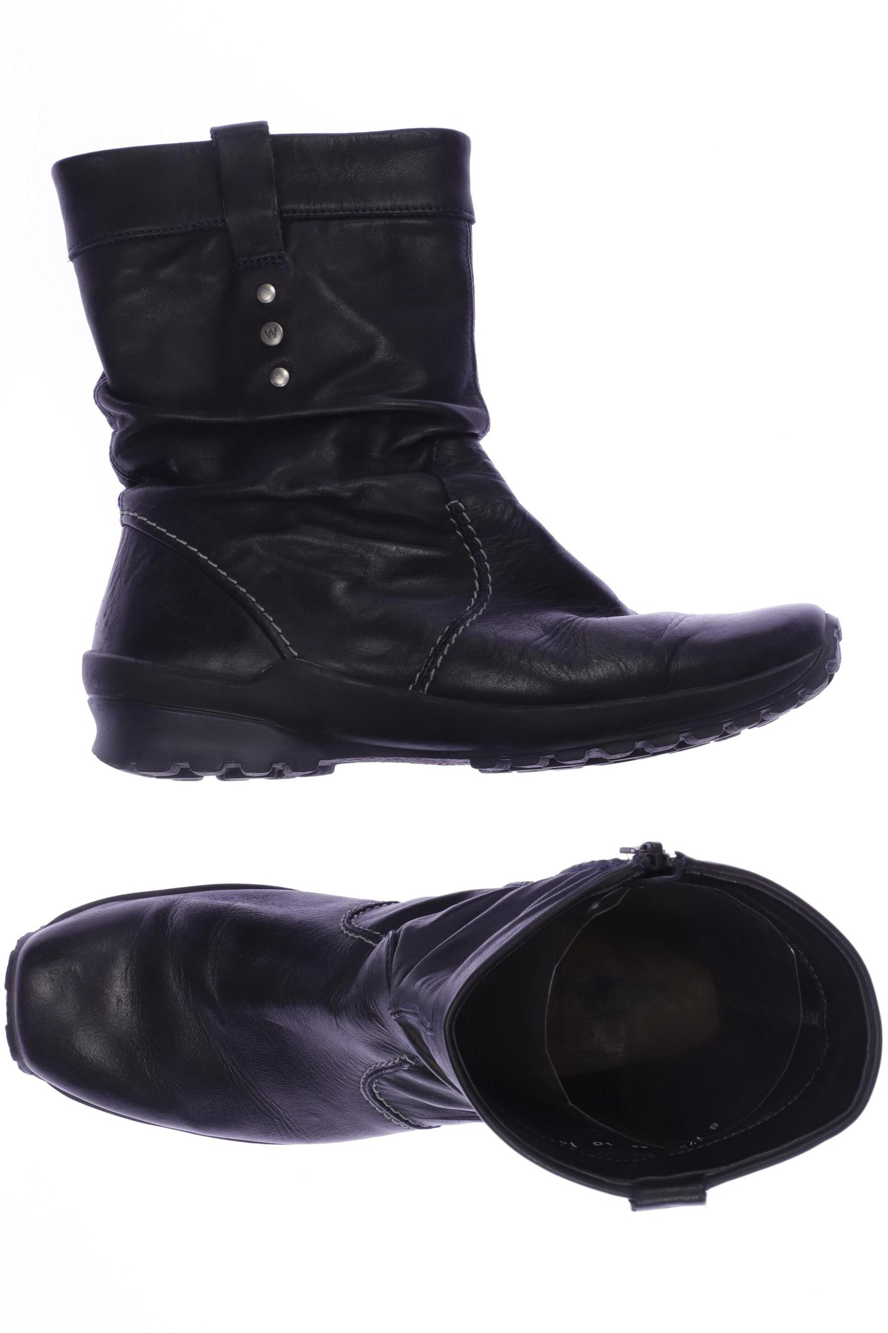 

wolky Damen Stiefelette, marineblau, Gr. 42