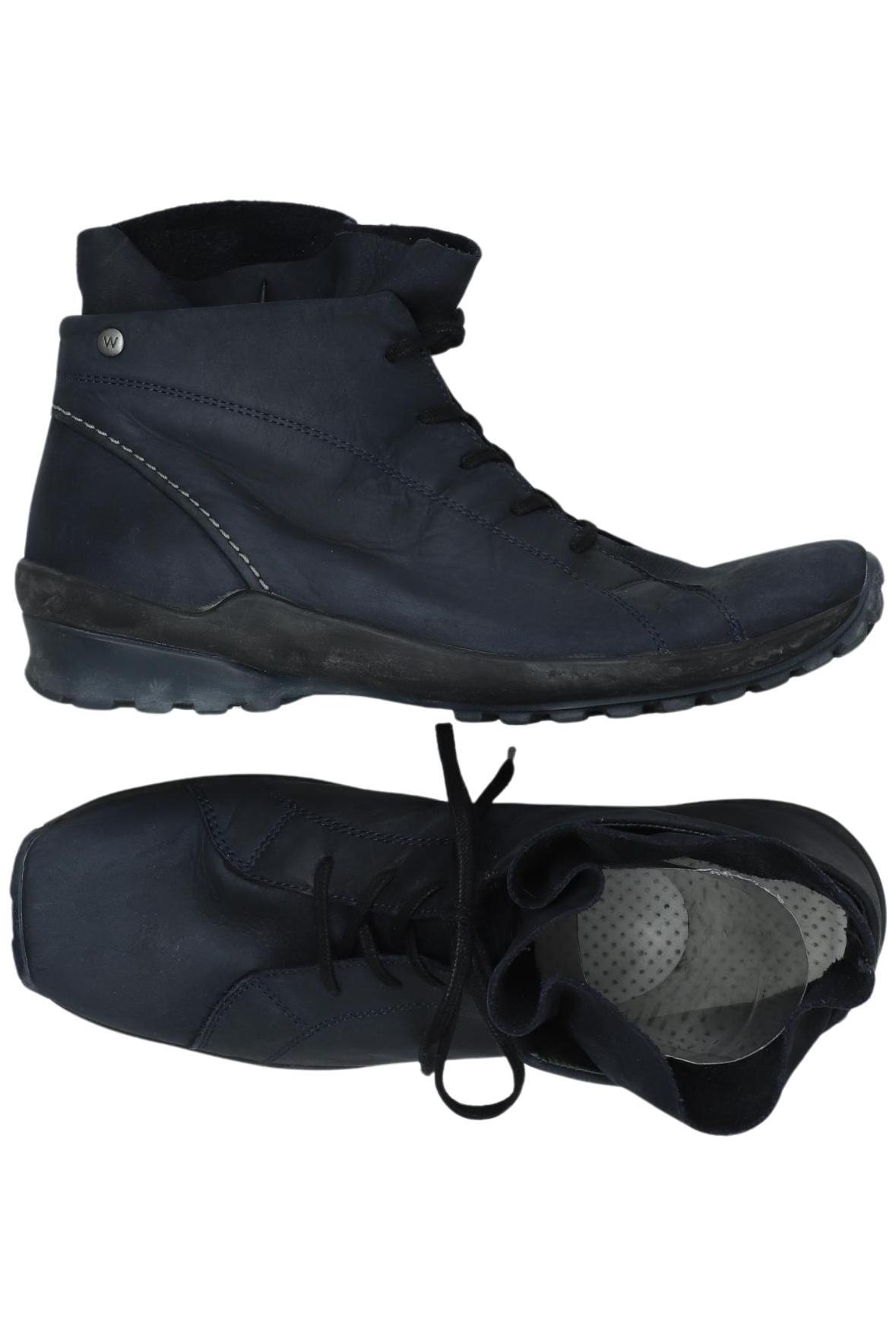 

wolky Damen Stiefelette, marineblau, Gr. 42