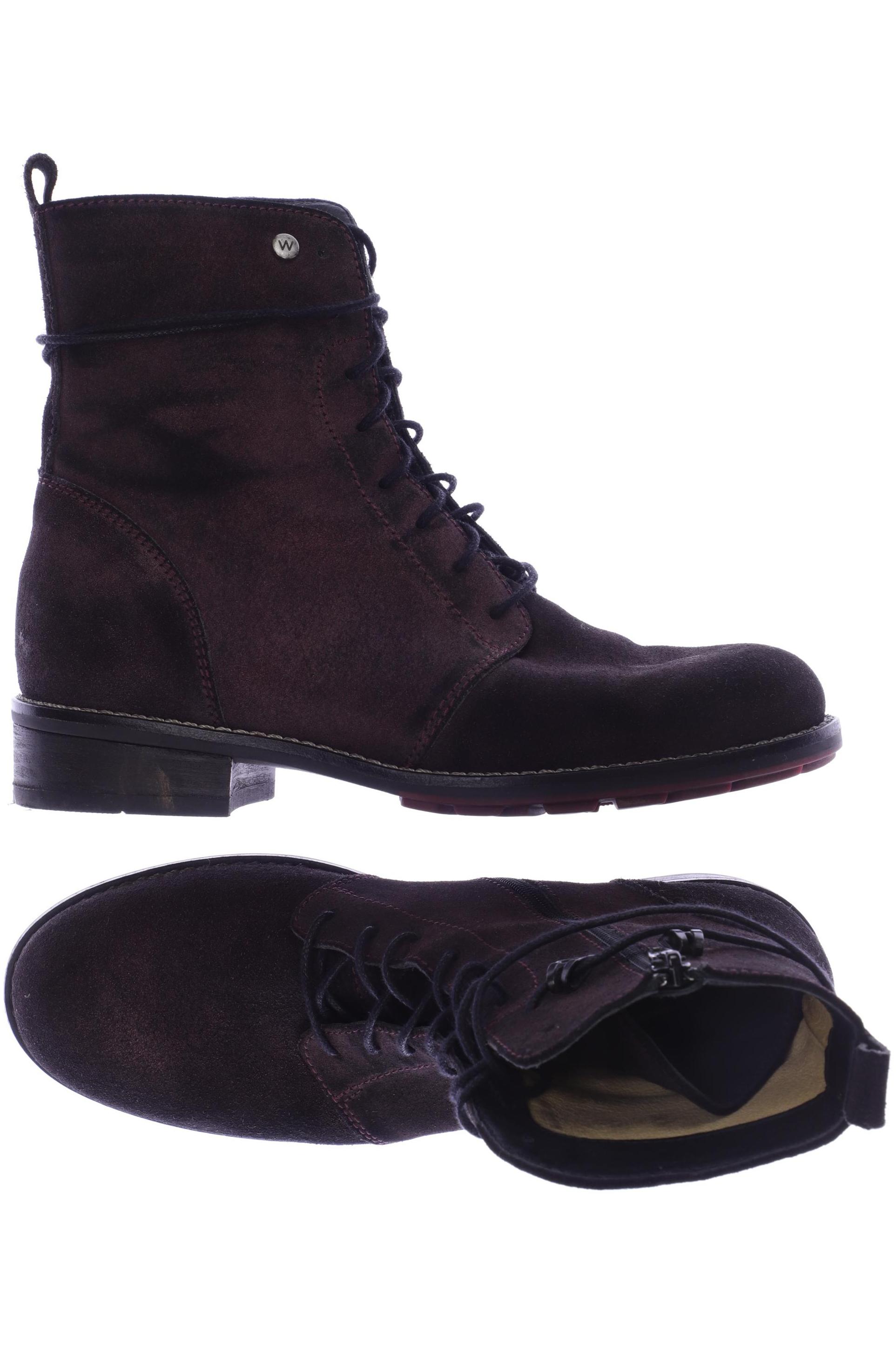 

wolky Damen Stiefelette, bordeaux, Gr. 38