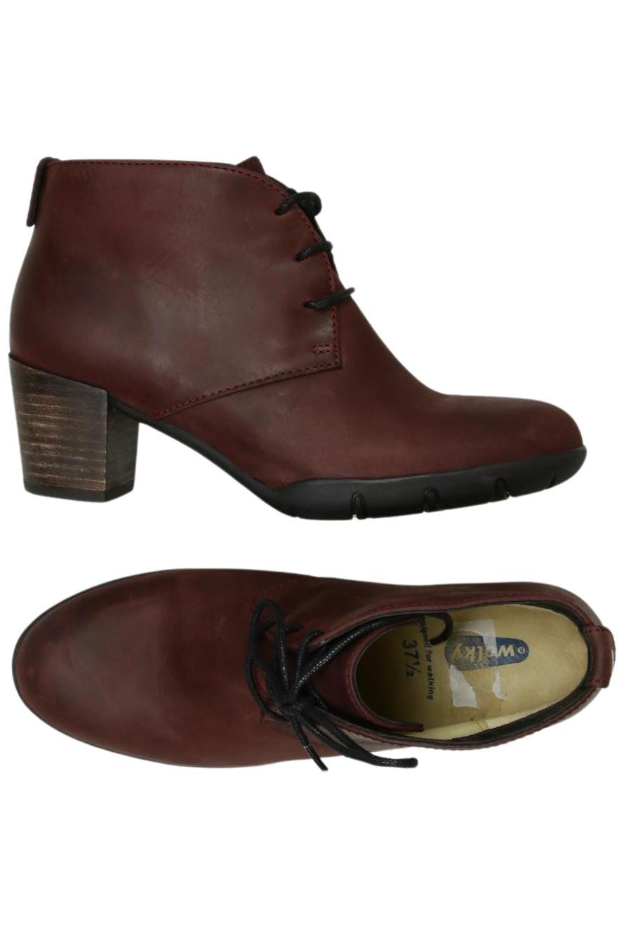 

wolky Damen Stiefelette, bordeaux, Gr. 37.5