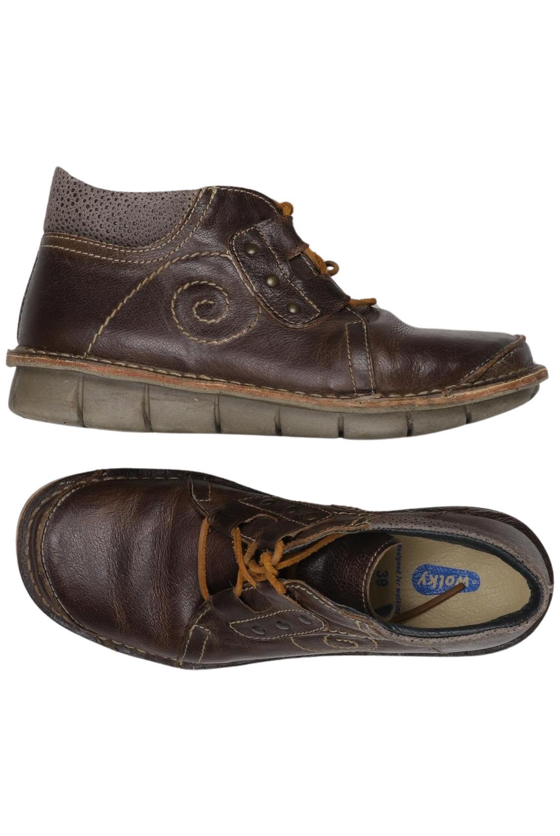 

wolky Damen Stiefelette, braun, Gr. 39
